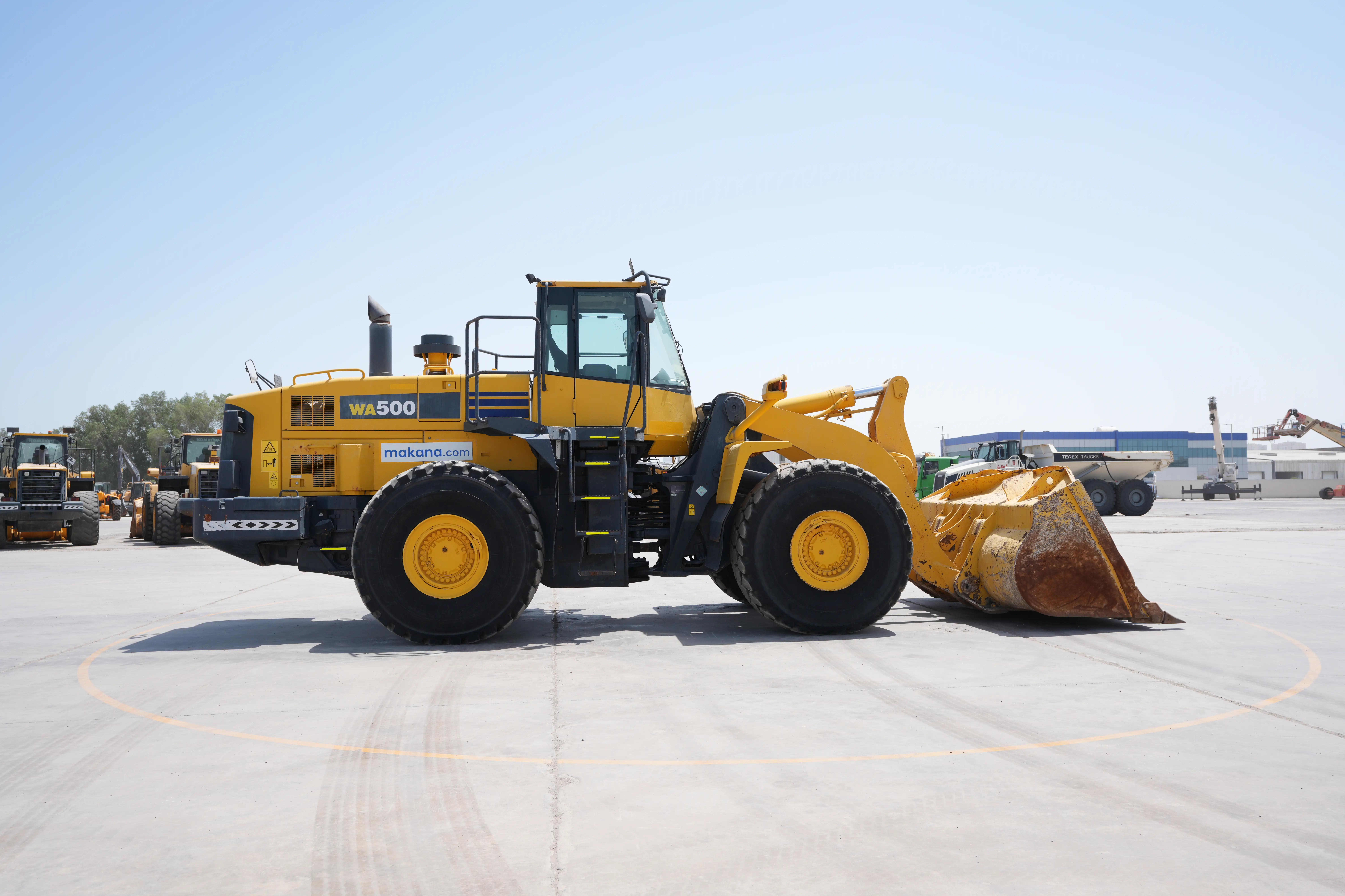 Product-Komatsu WA500-6R wheel loader-exterior