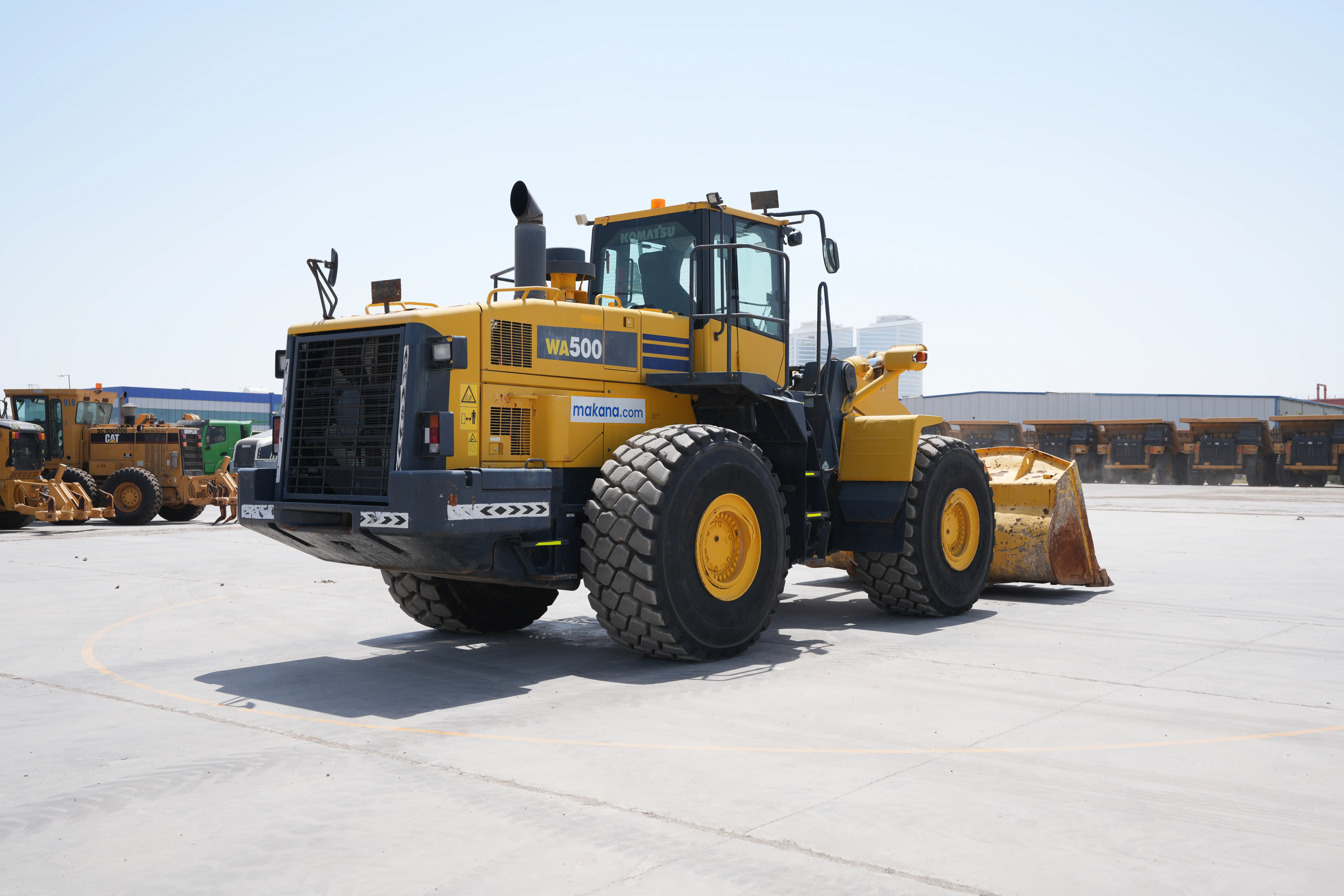 Product-Komatsu WA500-6R wheel loader-exterior