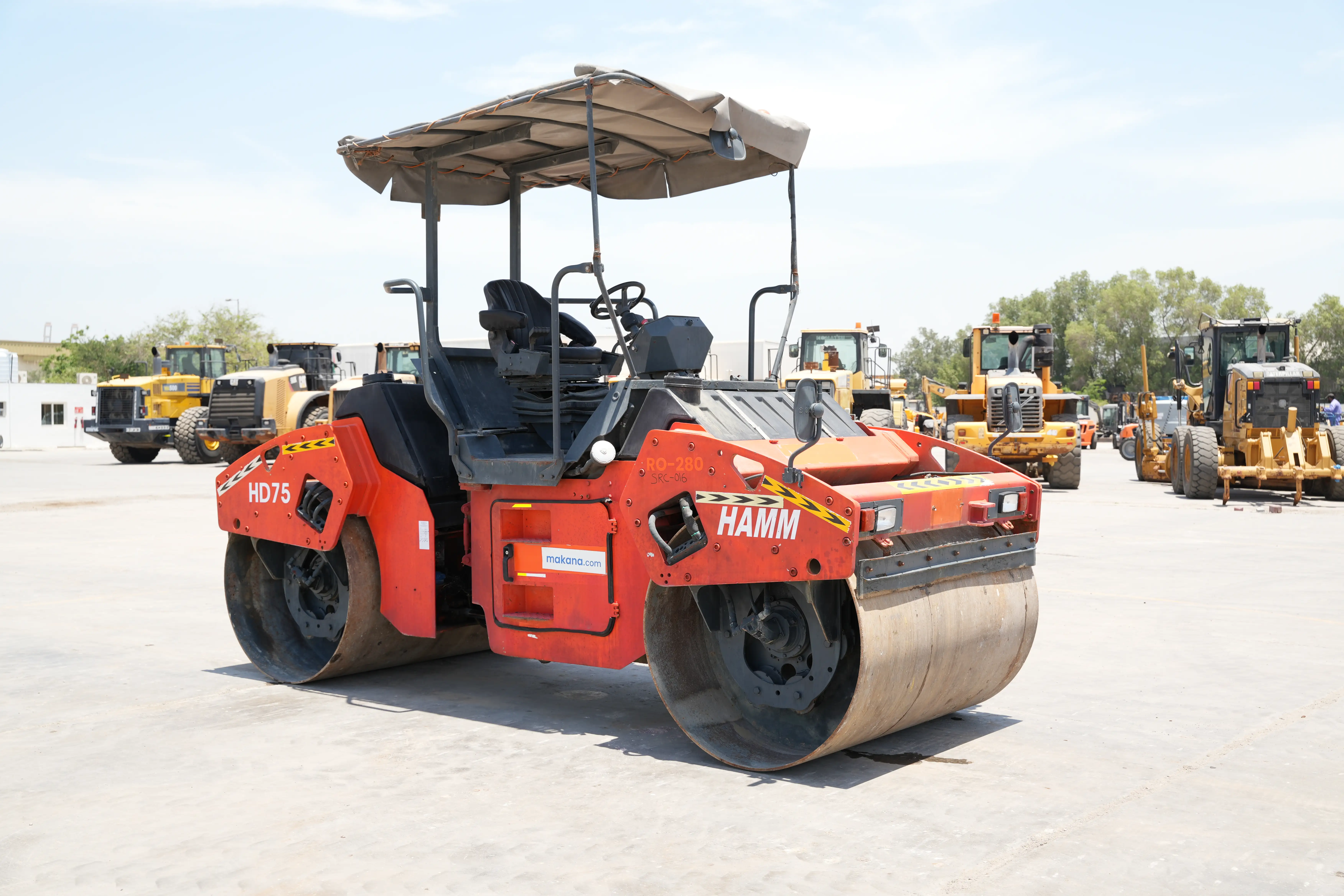 Product-Hamm HD 75 tandem roller-exterior