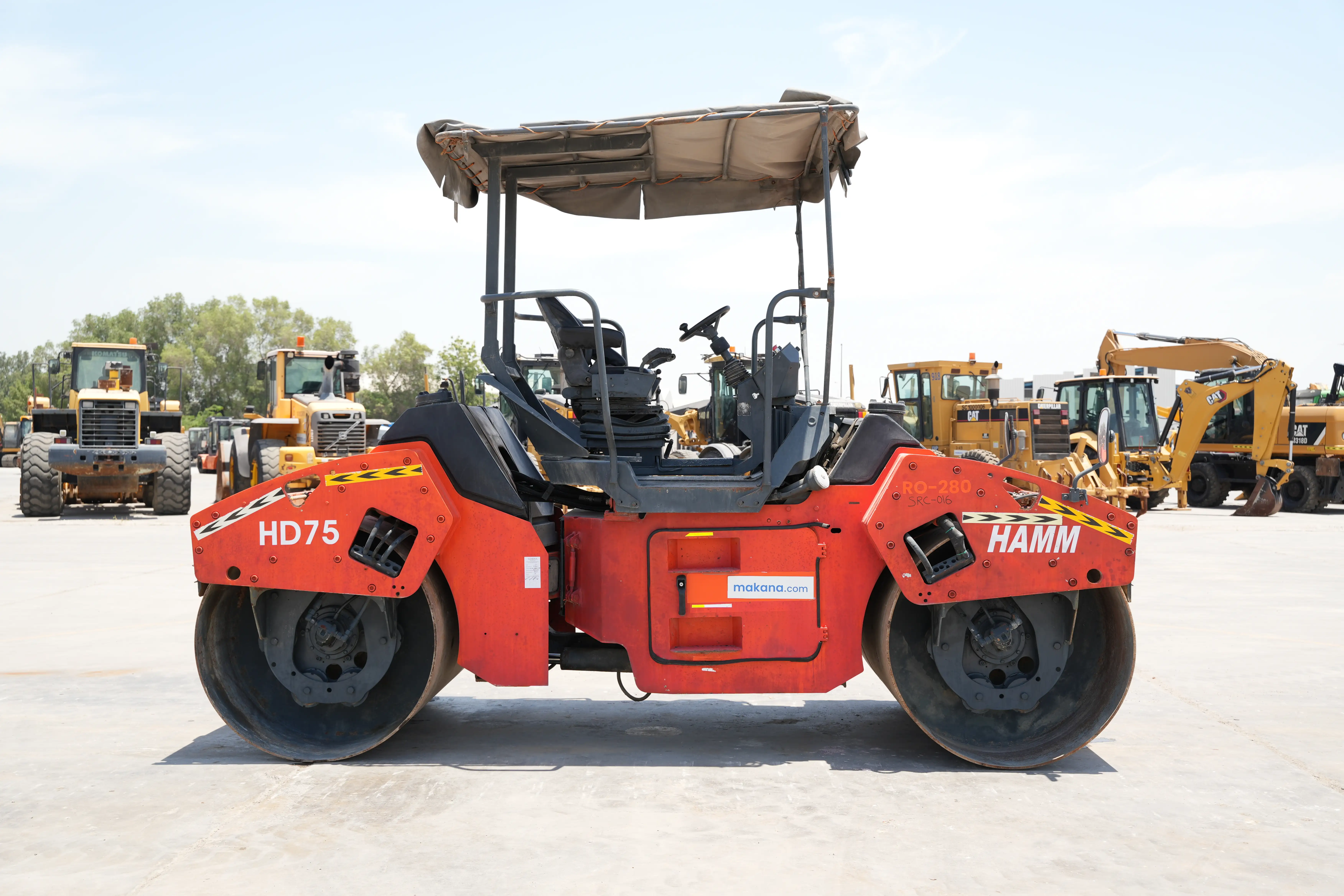 Product-Hamm HD 75 tandem roller-exterior