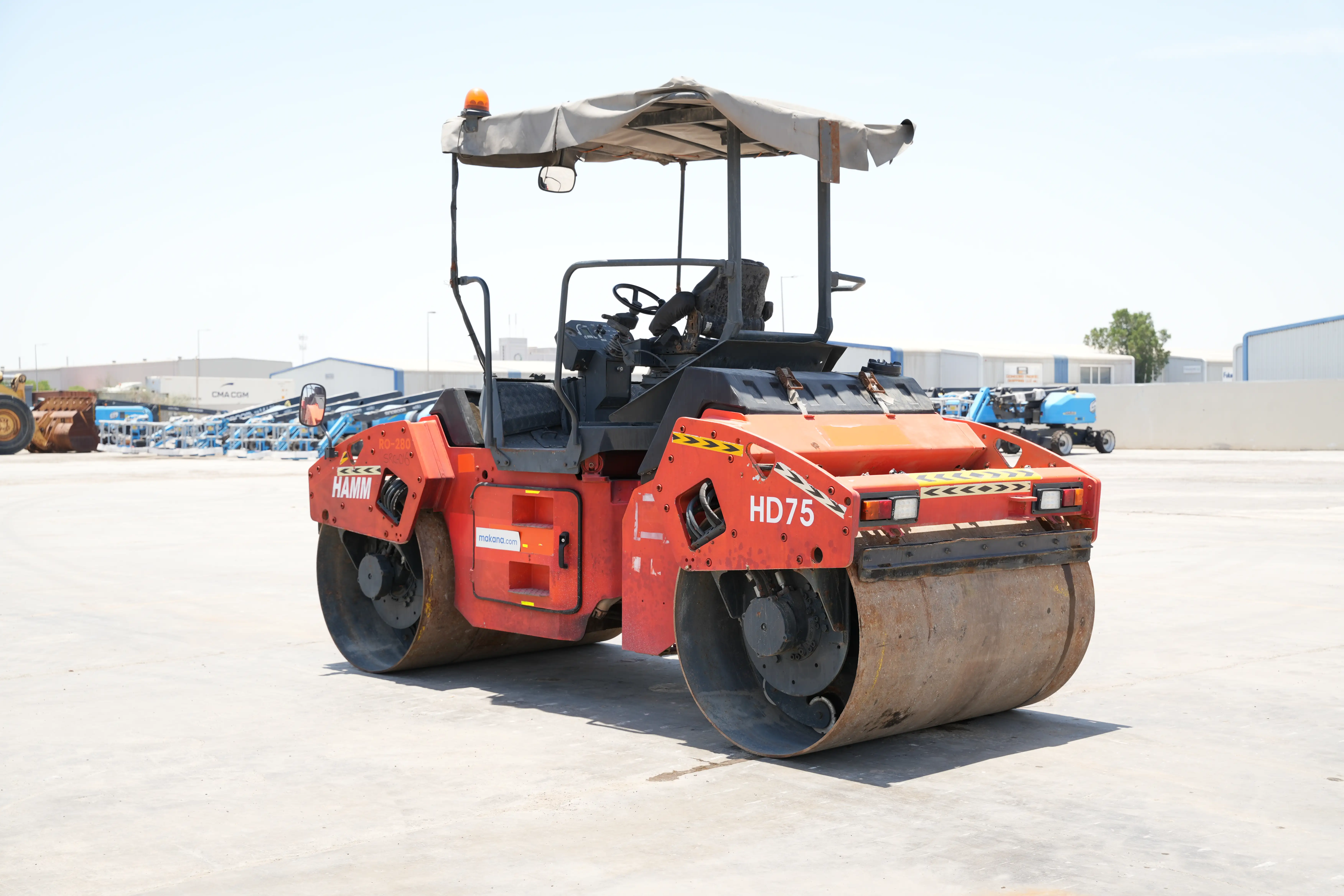 Product-Hamm HD 75 tandem roller-exterior