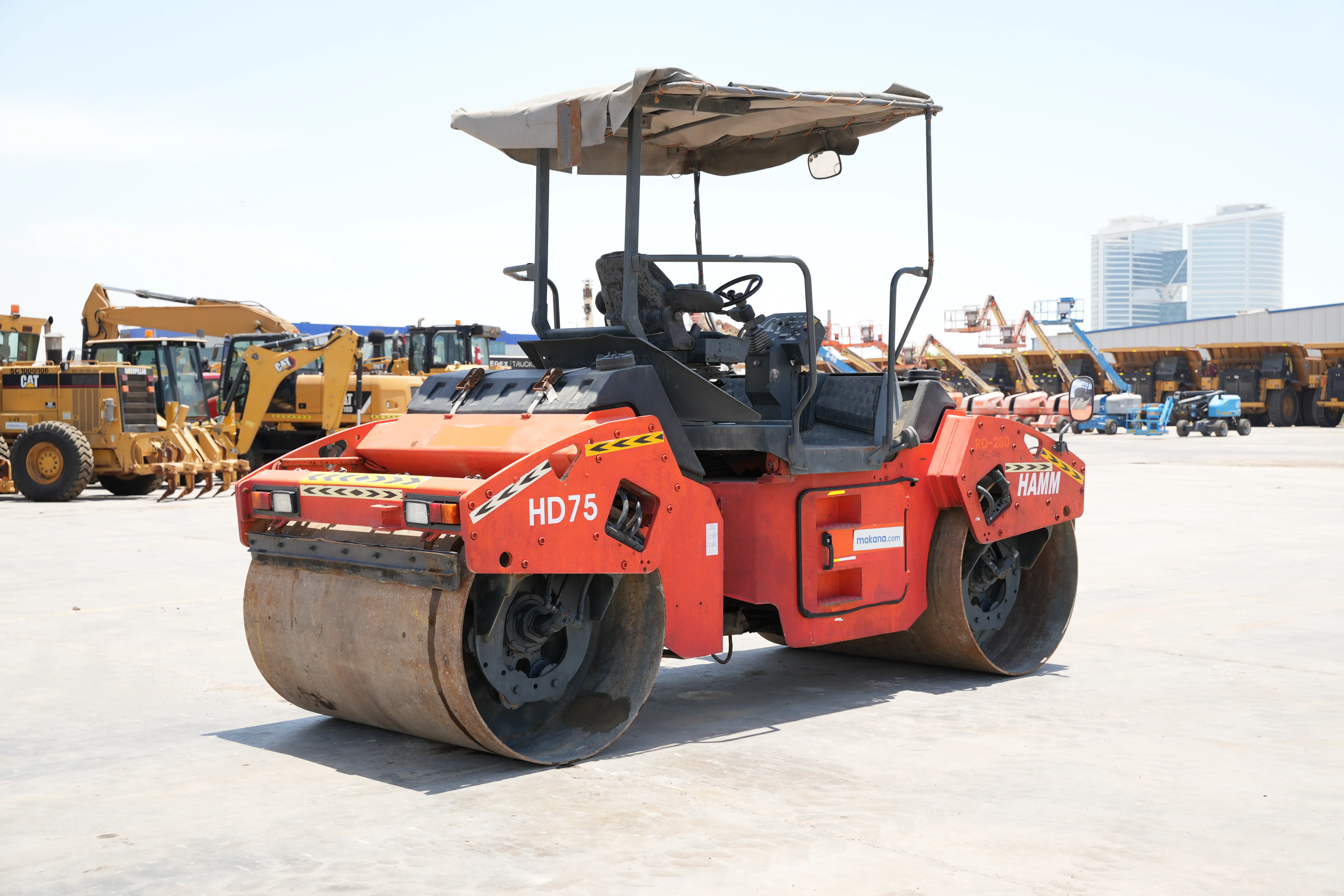 Product-Hamm HD 75 tandem roller-exterior