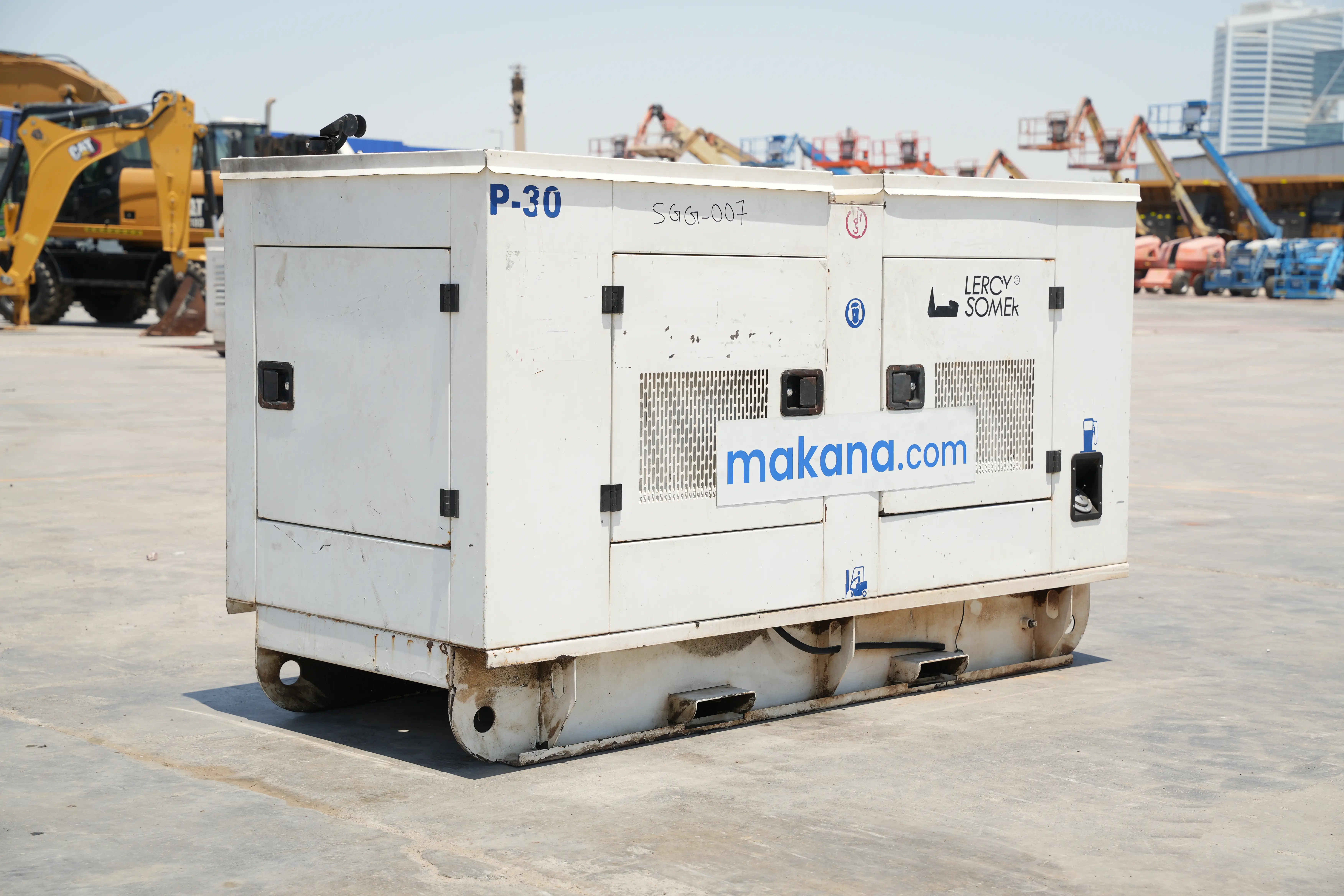 Product-Perkins 30 kVA stationary generator-exterior