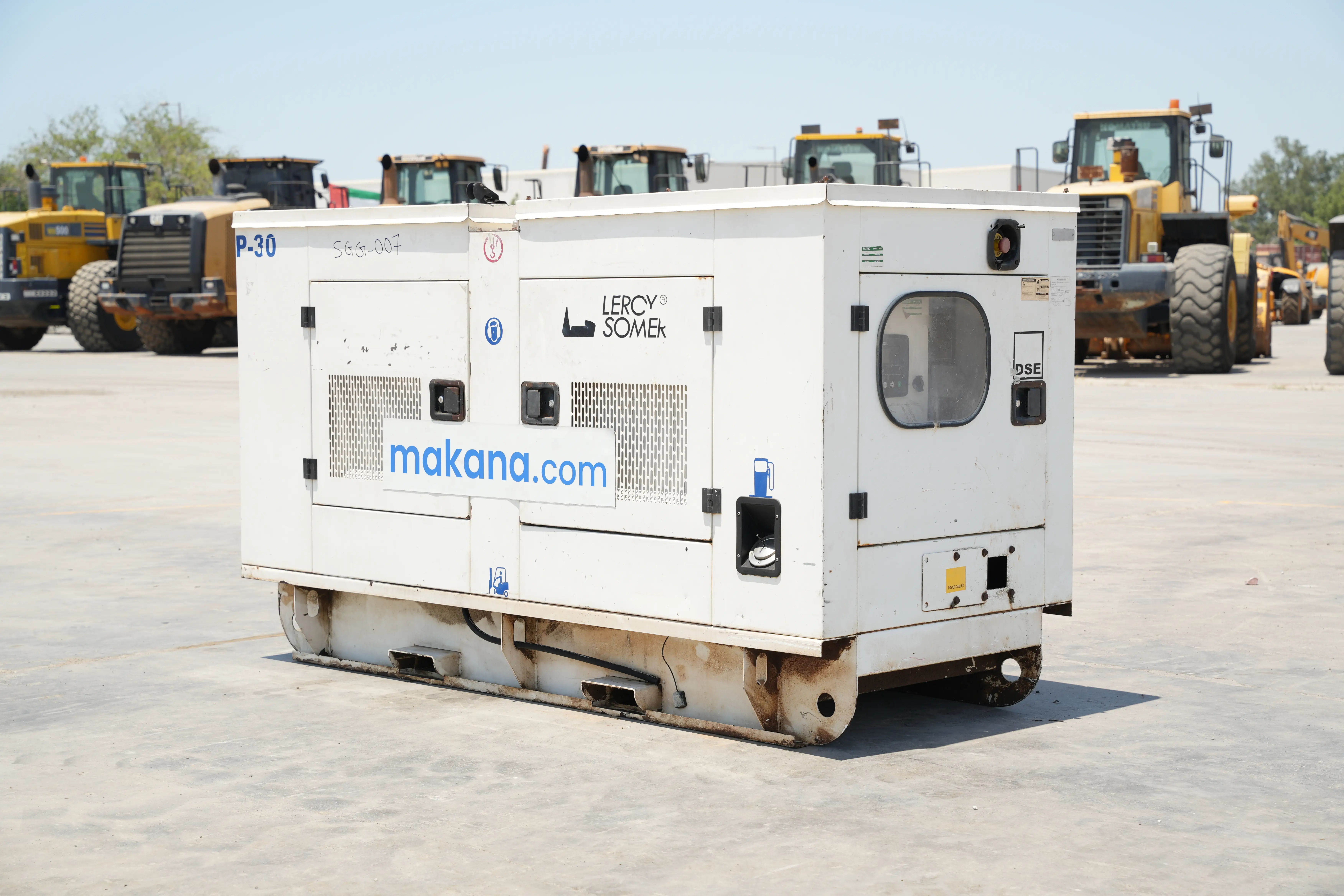 Product-Perkins 30 kVA stationary generator-exterior