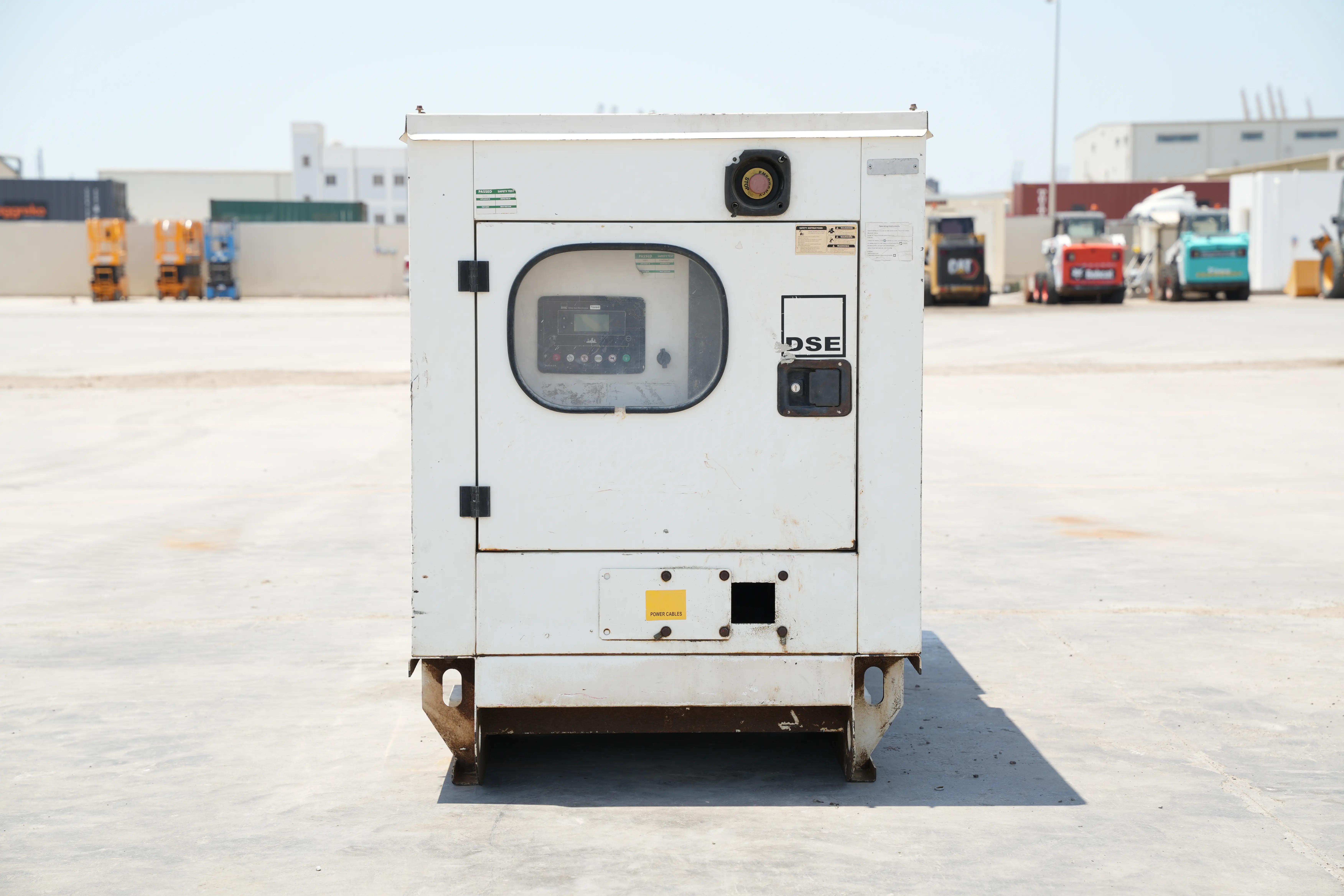 Product-Perkins 30 kVA stationary generator-exterior