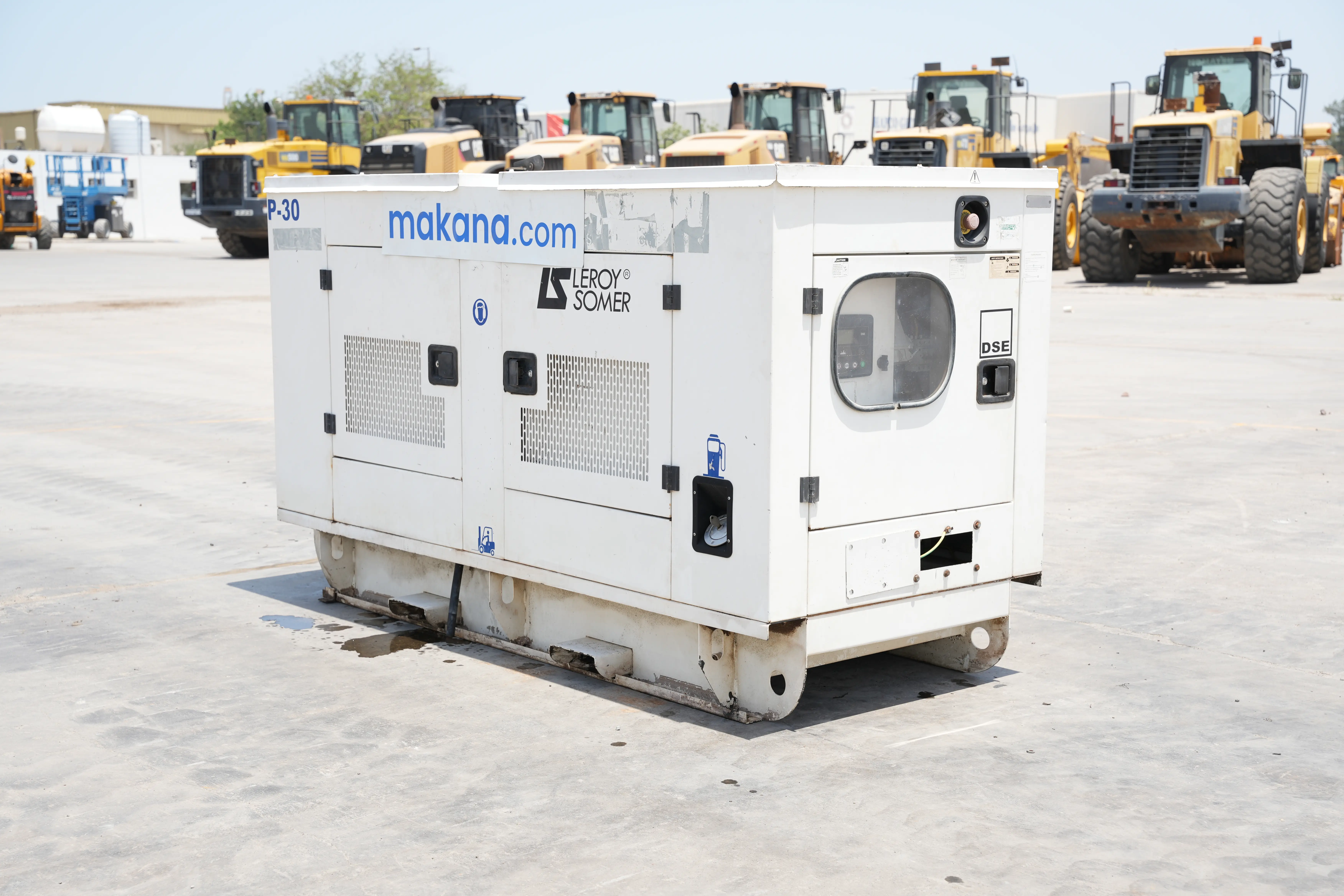 Product-Perkins 30 kVA stationary generator-exterior