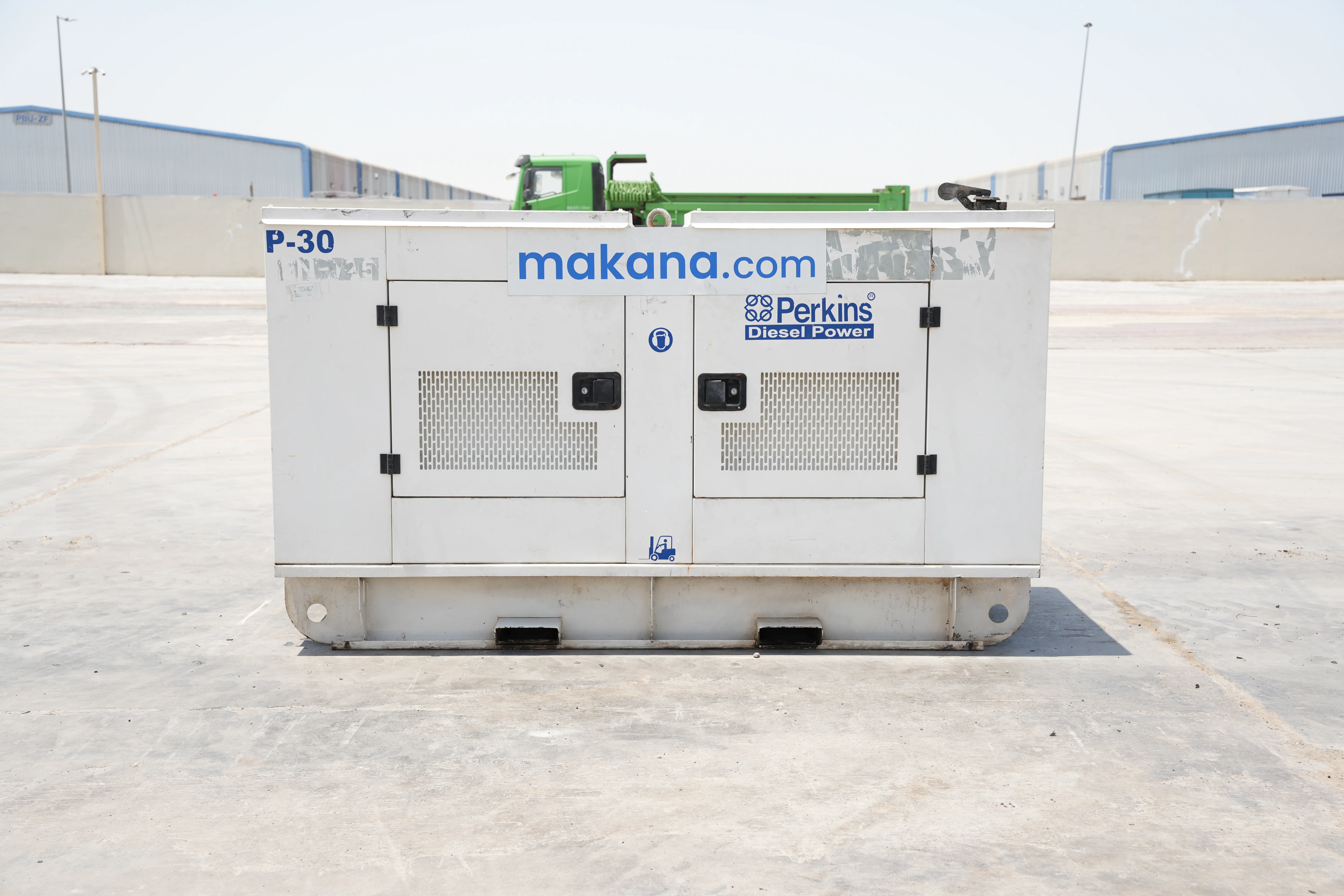 Product-Perkins 30 kVA stationary generator-exterior