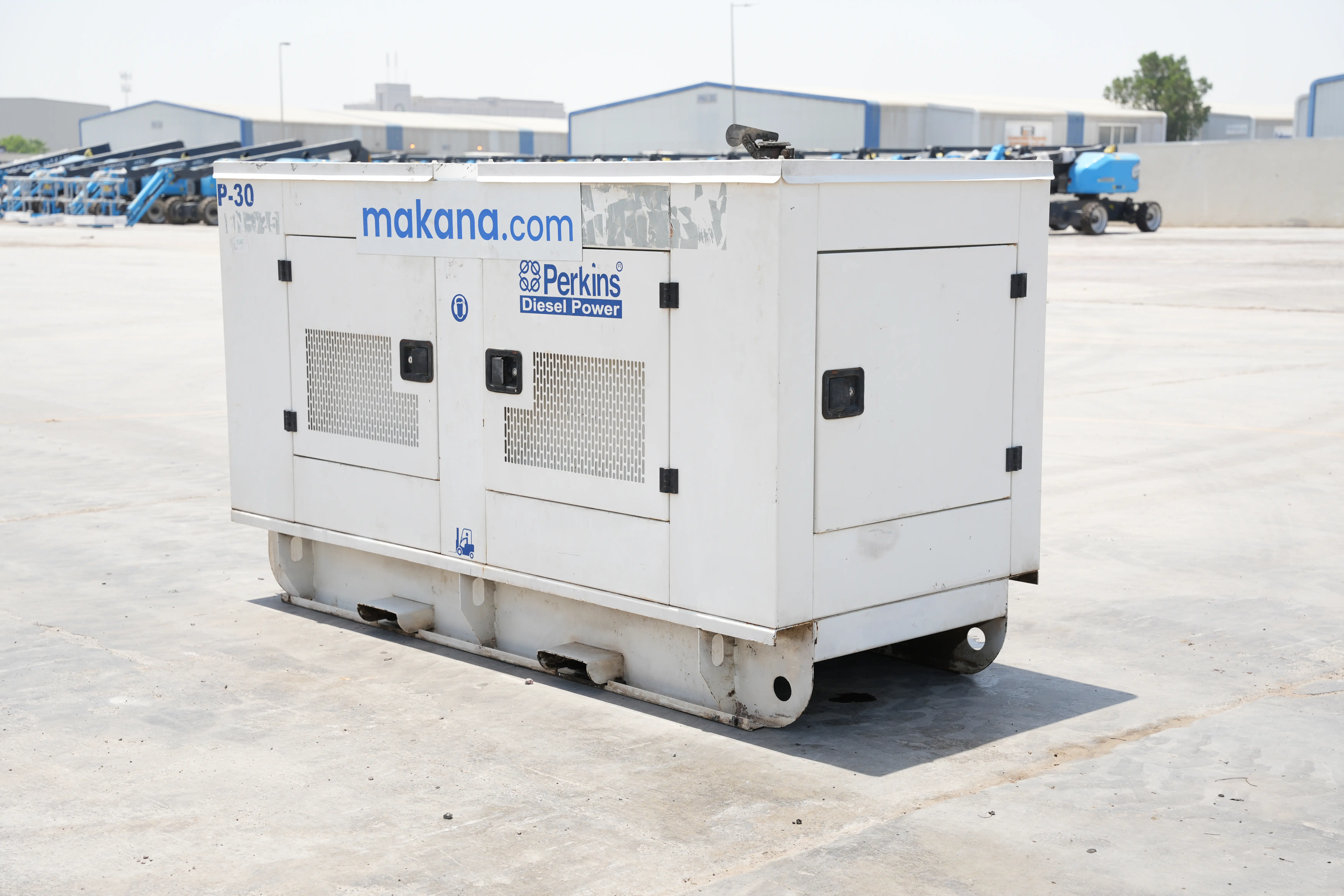 Product-Perkins 30 kVA stationary generator-exterior