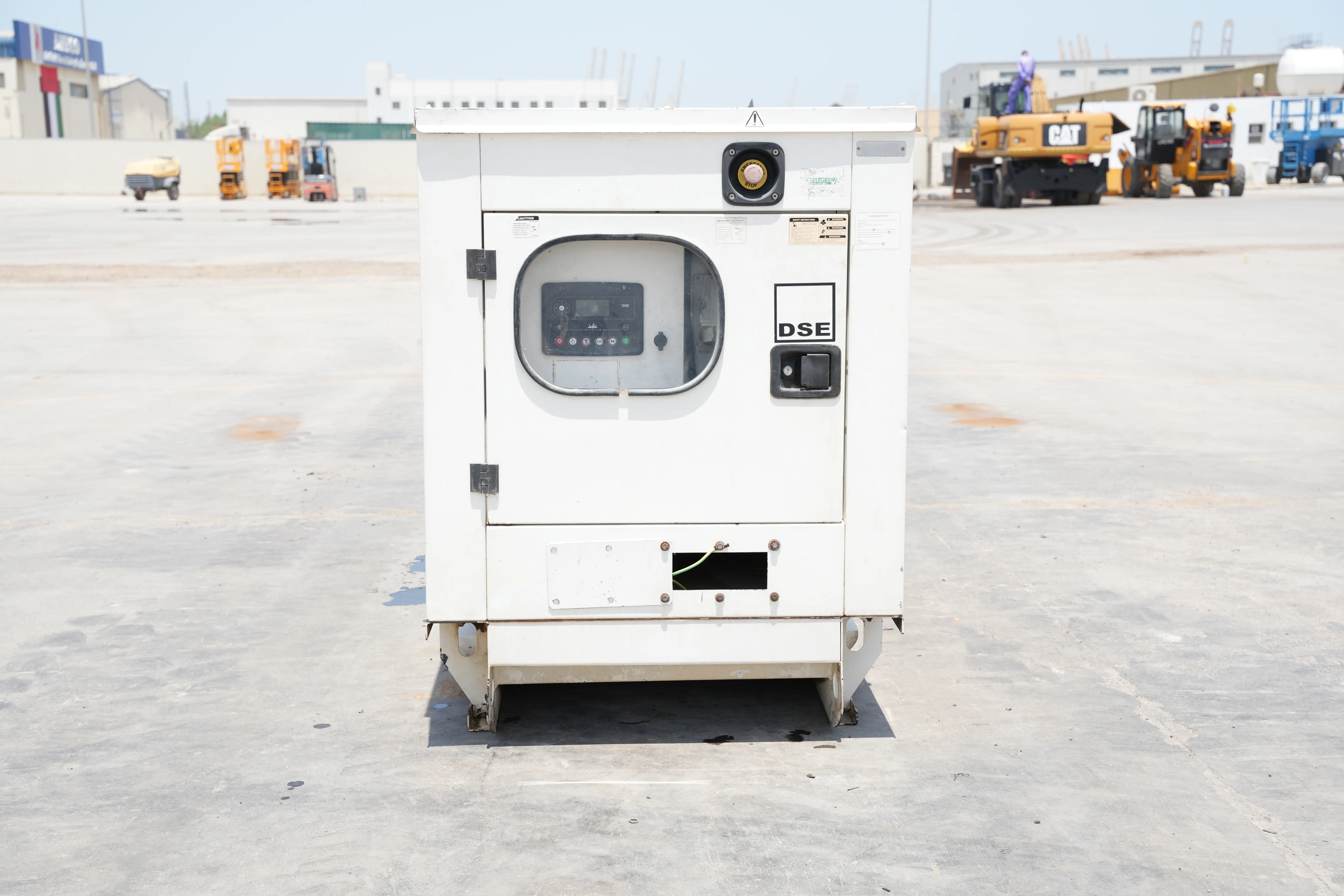 Product-Perkins 30 kVA stationary generator-exterior