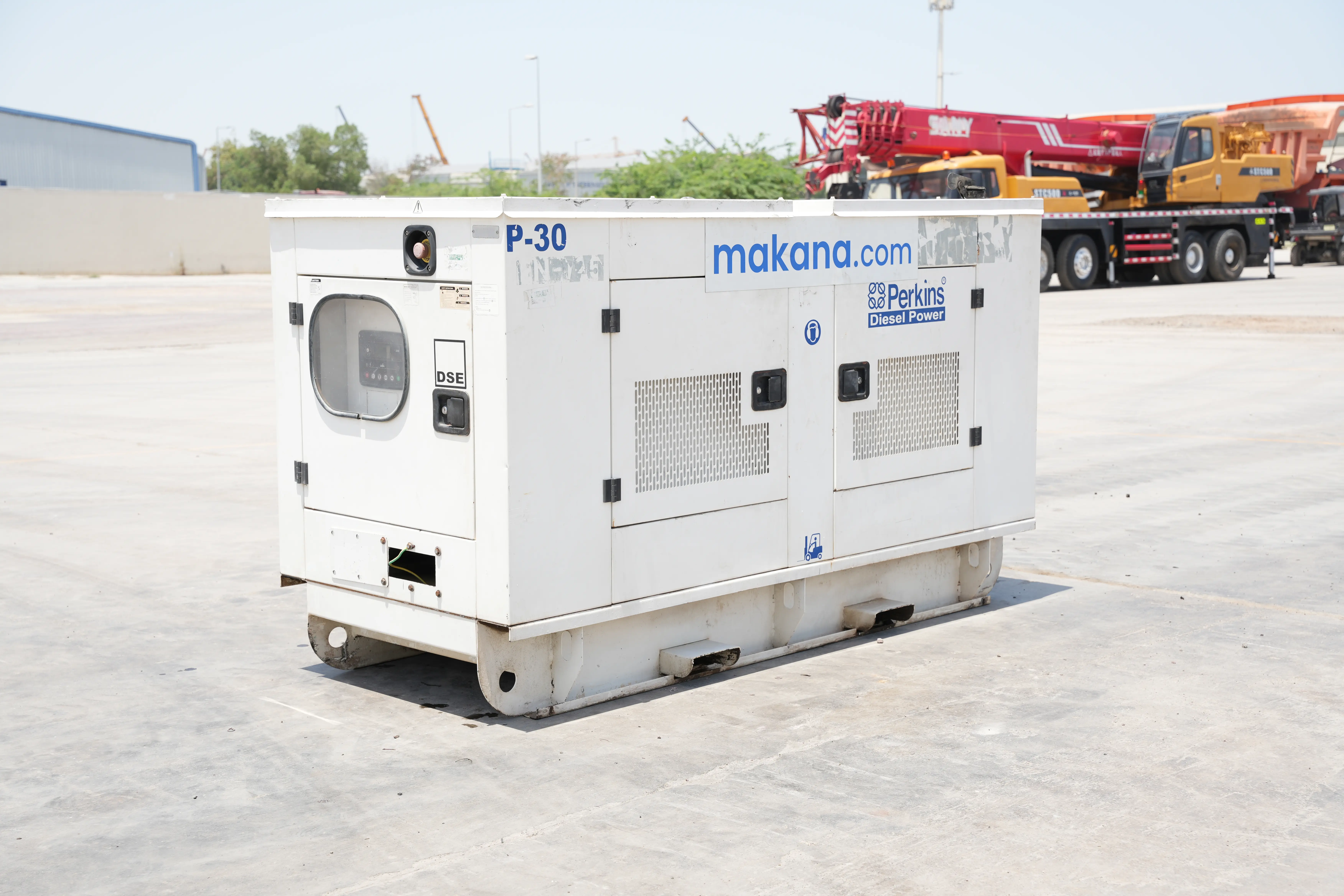Product-Perkins 30 kVA stationary generator-exterior