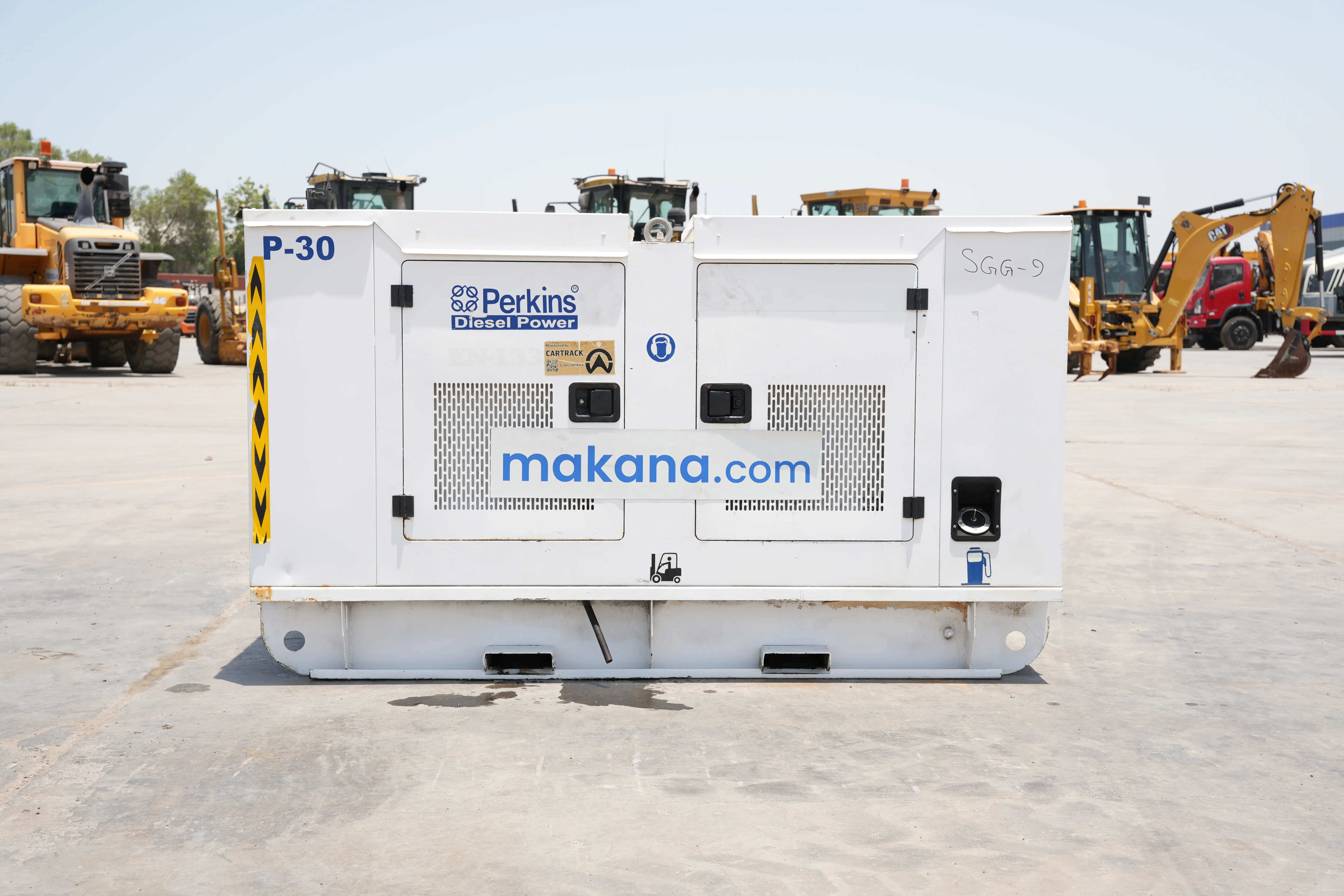 Product-Perkins 30 kVA stationary generator-exterior