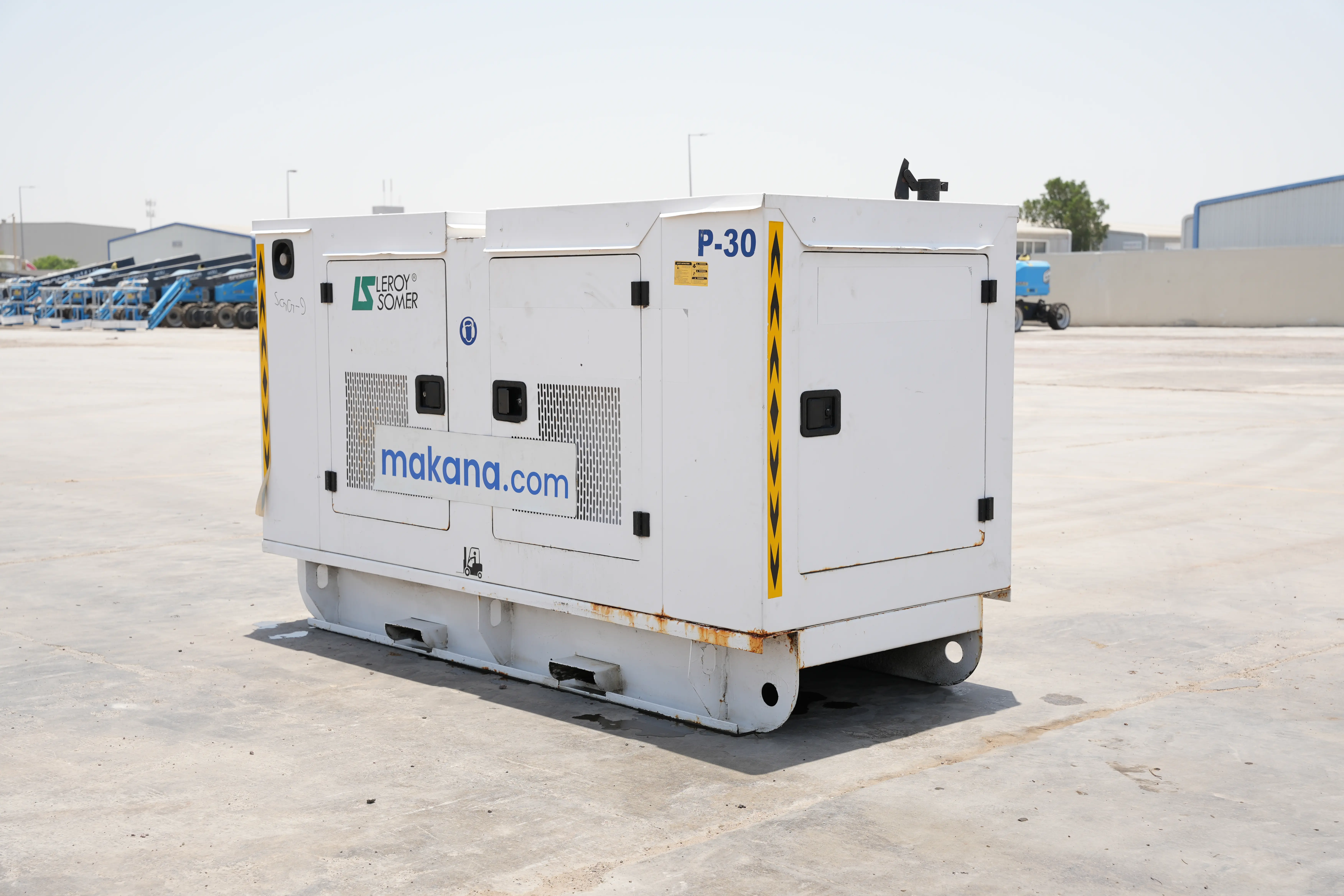 Product-Perkins 30 kVA stationary generator-exterior