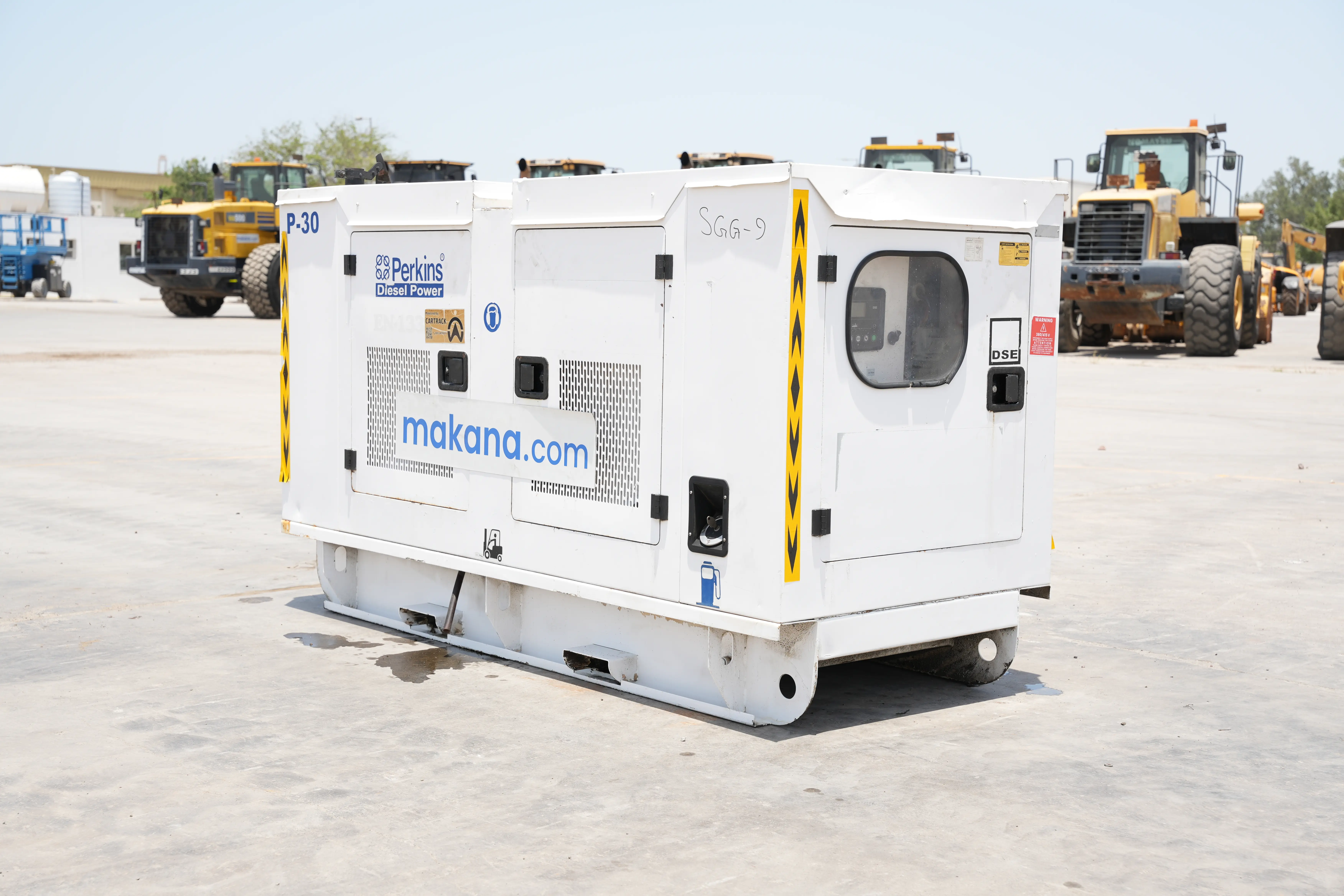 Product-Perkins 30 kVA stationary generator-exterior