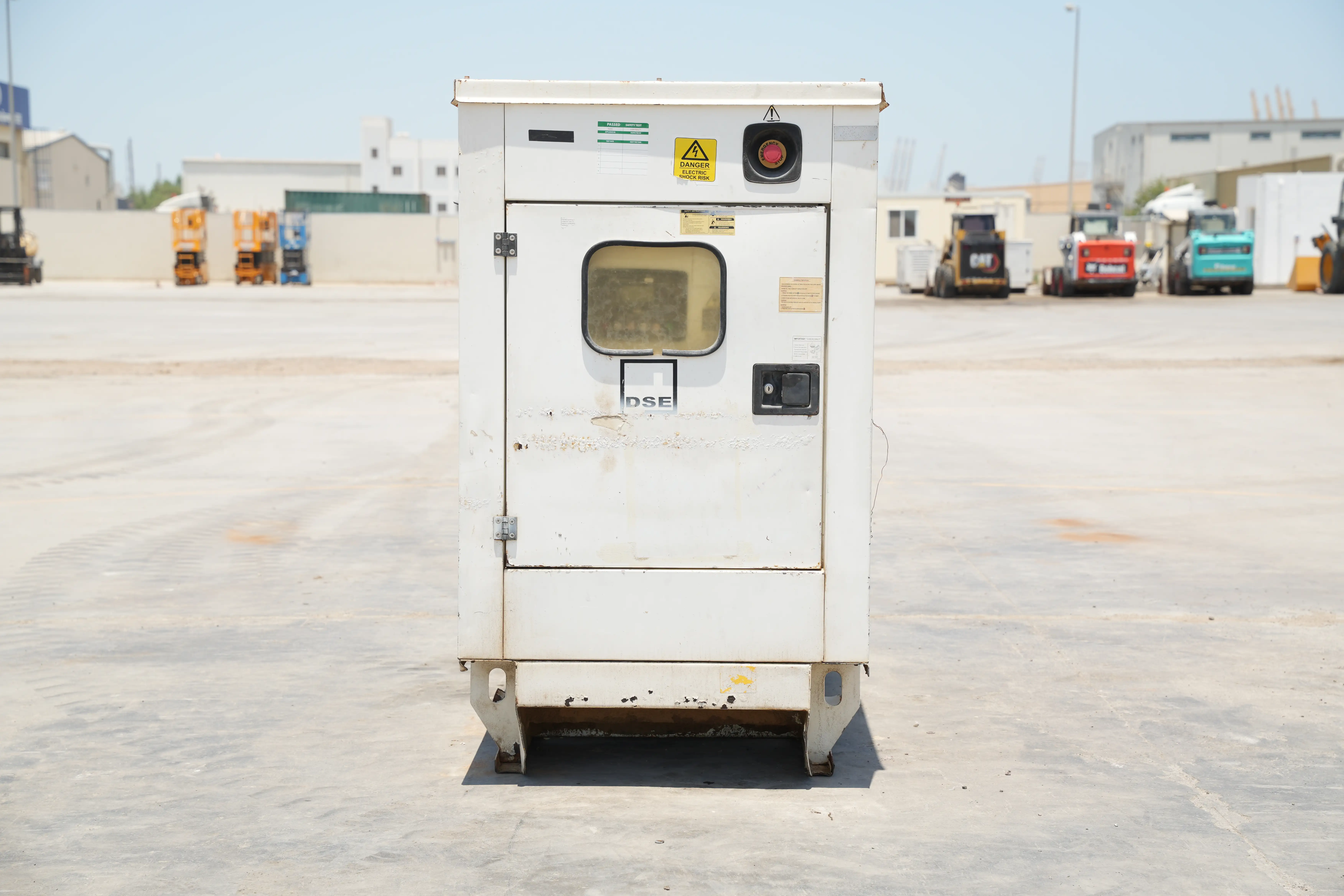 Product-Kubota 15 kVA stationary generator-exterior