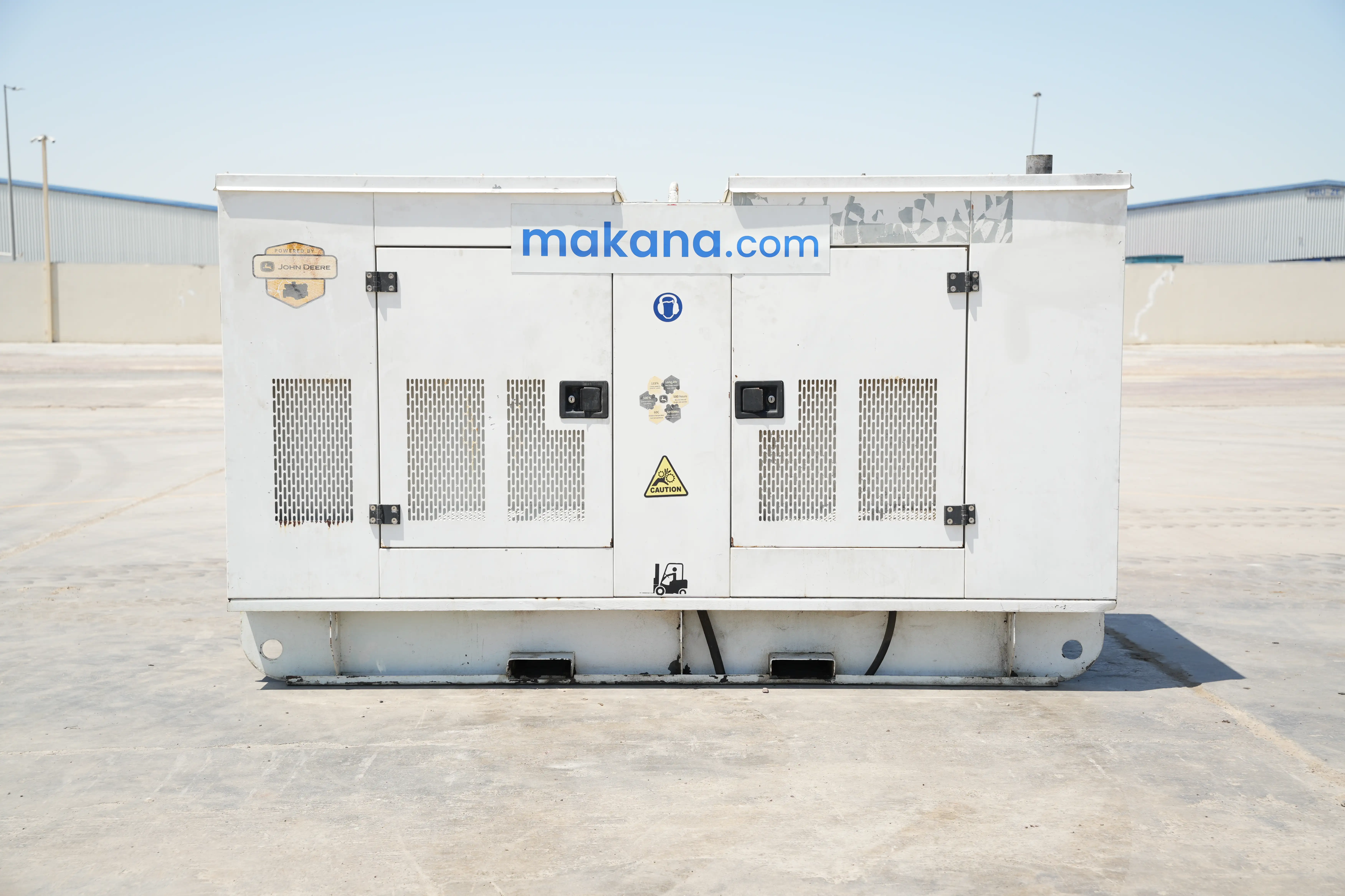 Product-John deere 80 kVA stationary generator-exerior