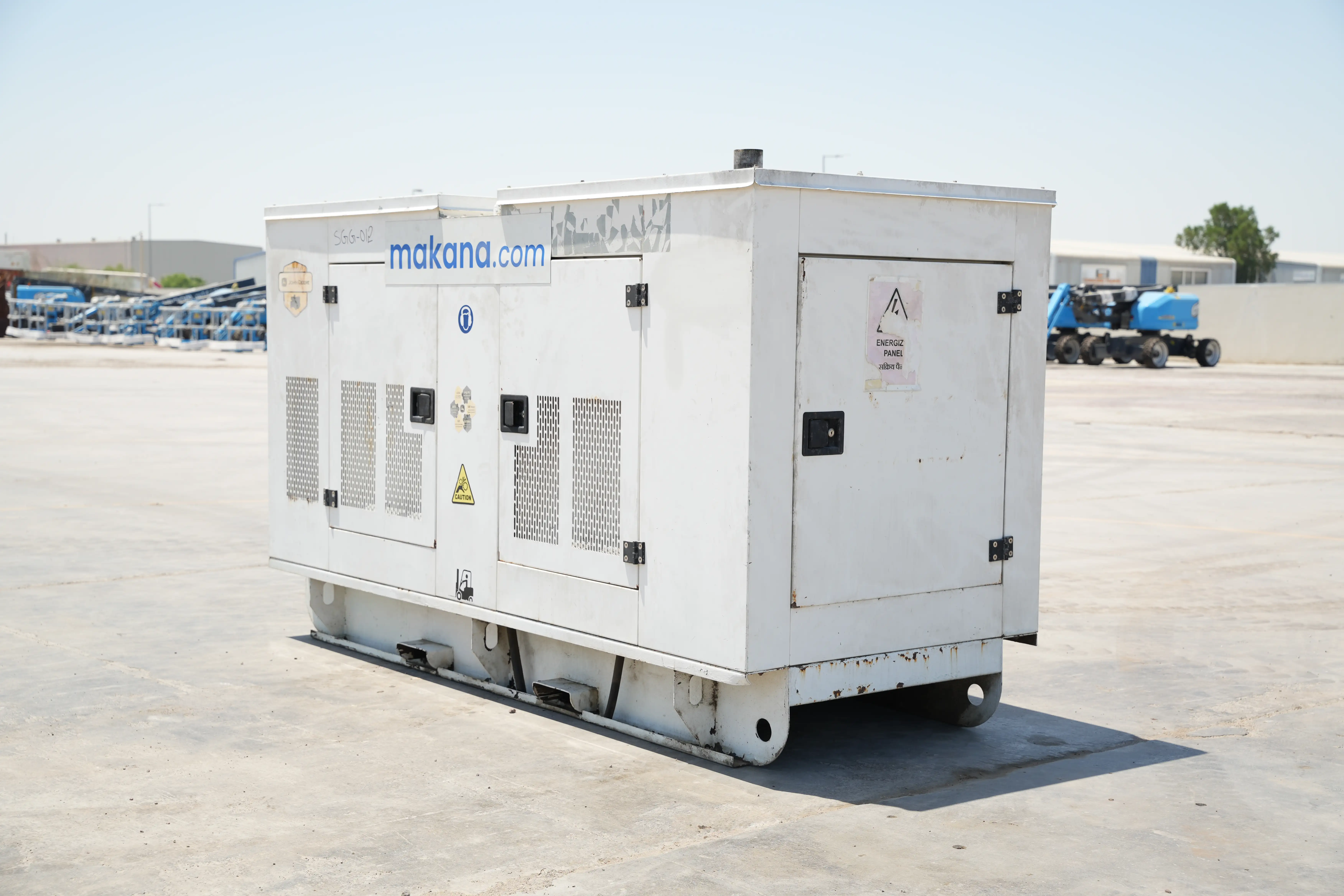 Product-John deere 80 kVA stationary generator-exerior