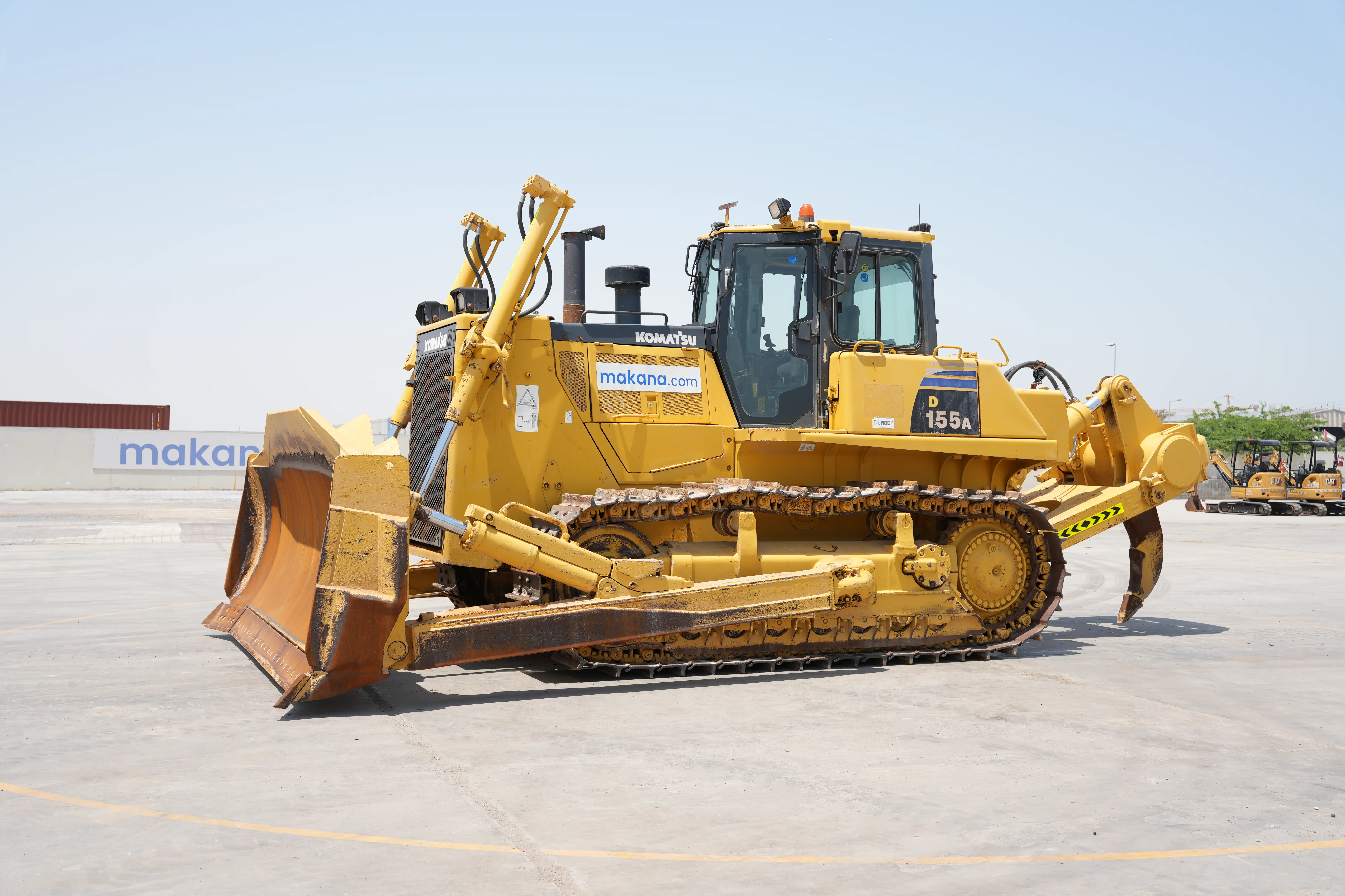 Product-Komatsu D155A-6 crawler dozer-exterior