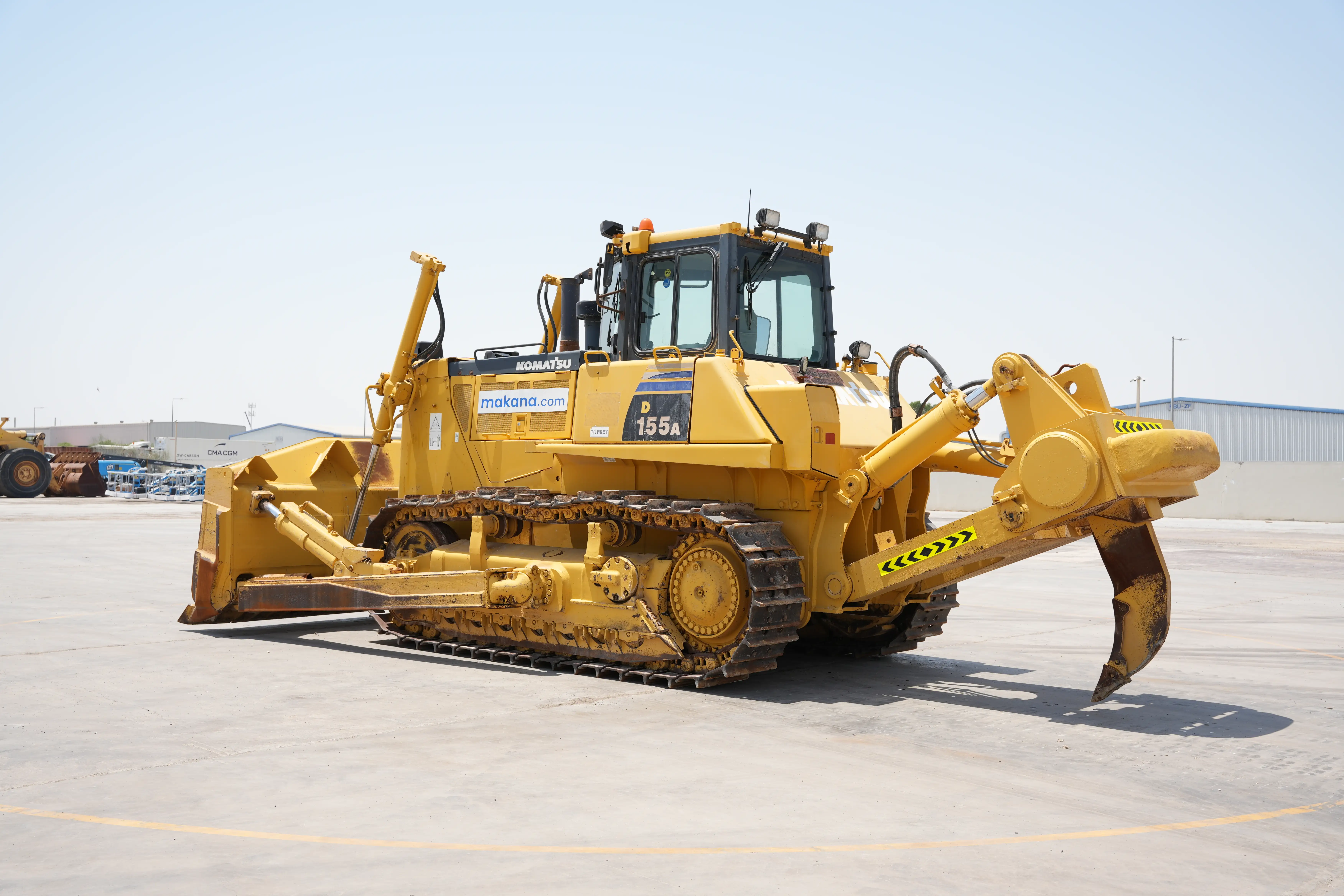 Product-Komatsu D155A-6 crawler dozer-exterior