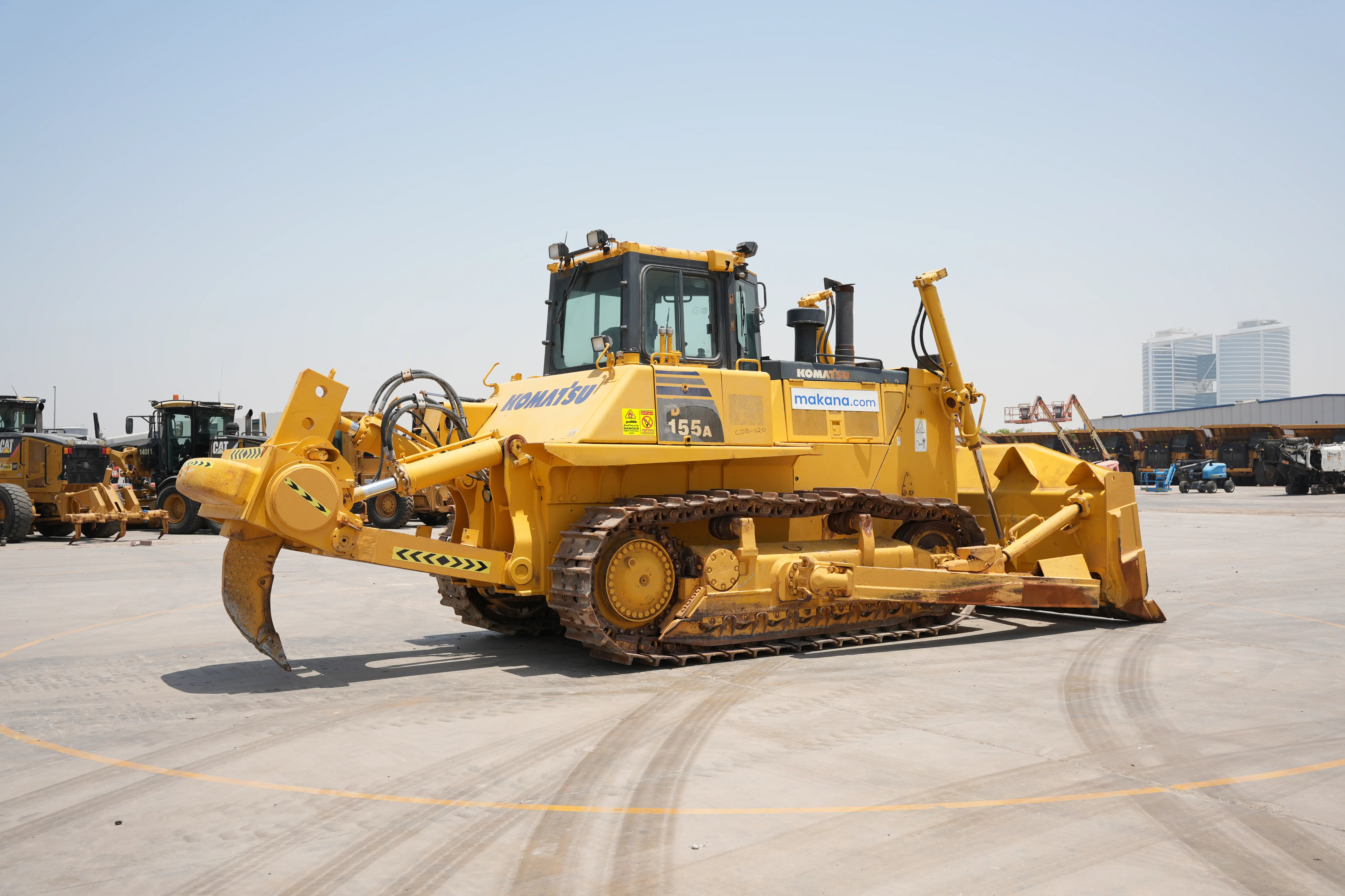 Product-Komatsu D155A-6R crawler dozer-exterior