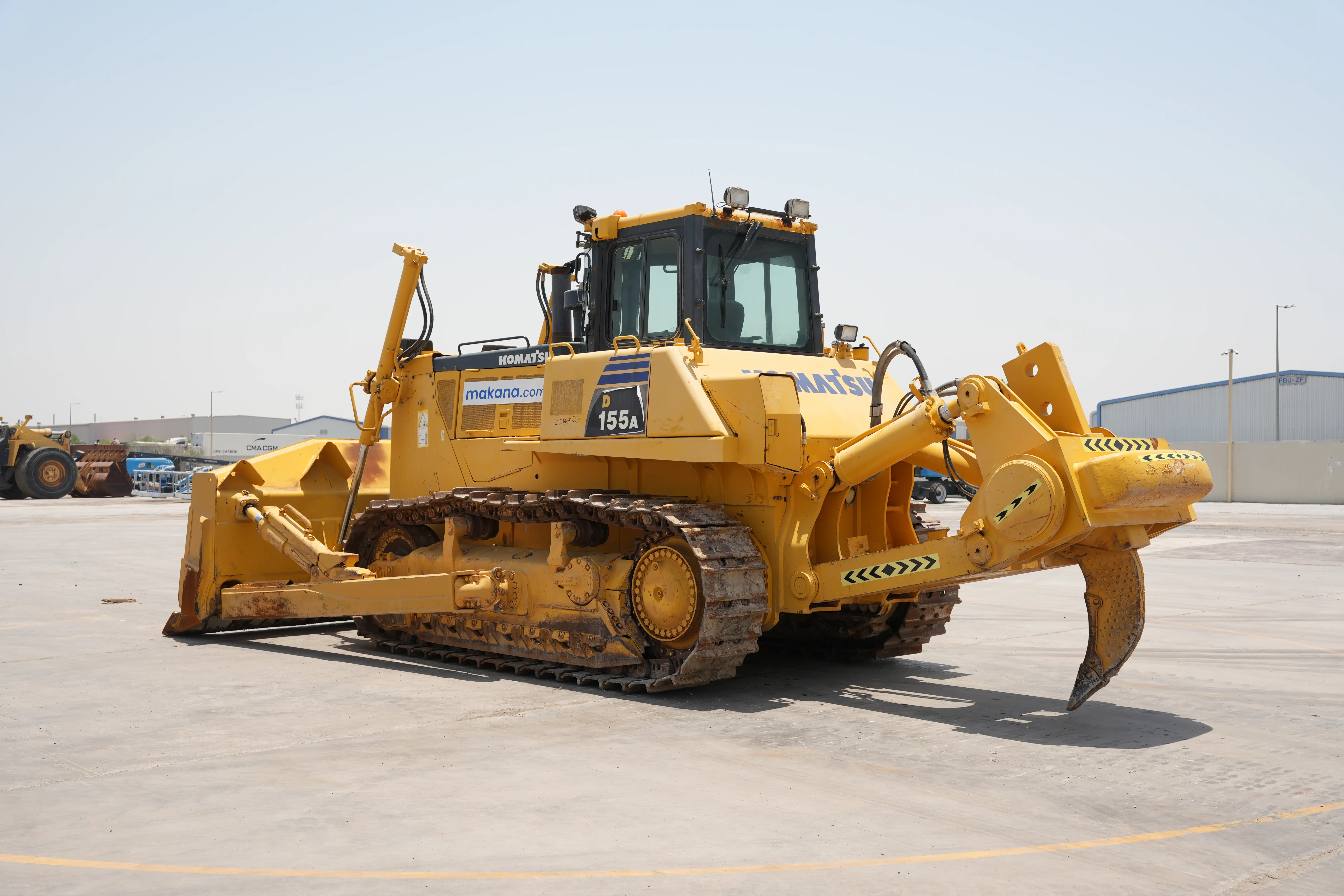 Product-Komatsu D155A-6R crawler dozer-exterior