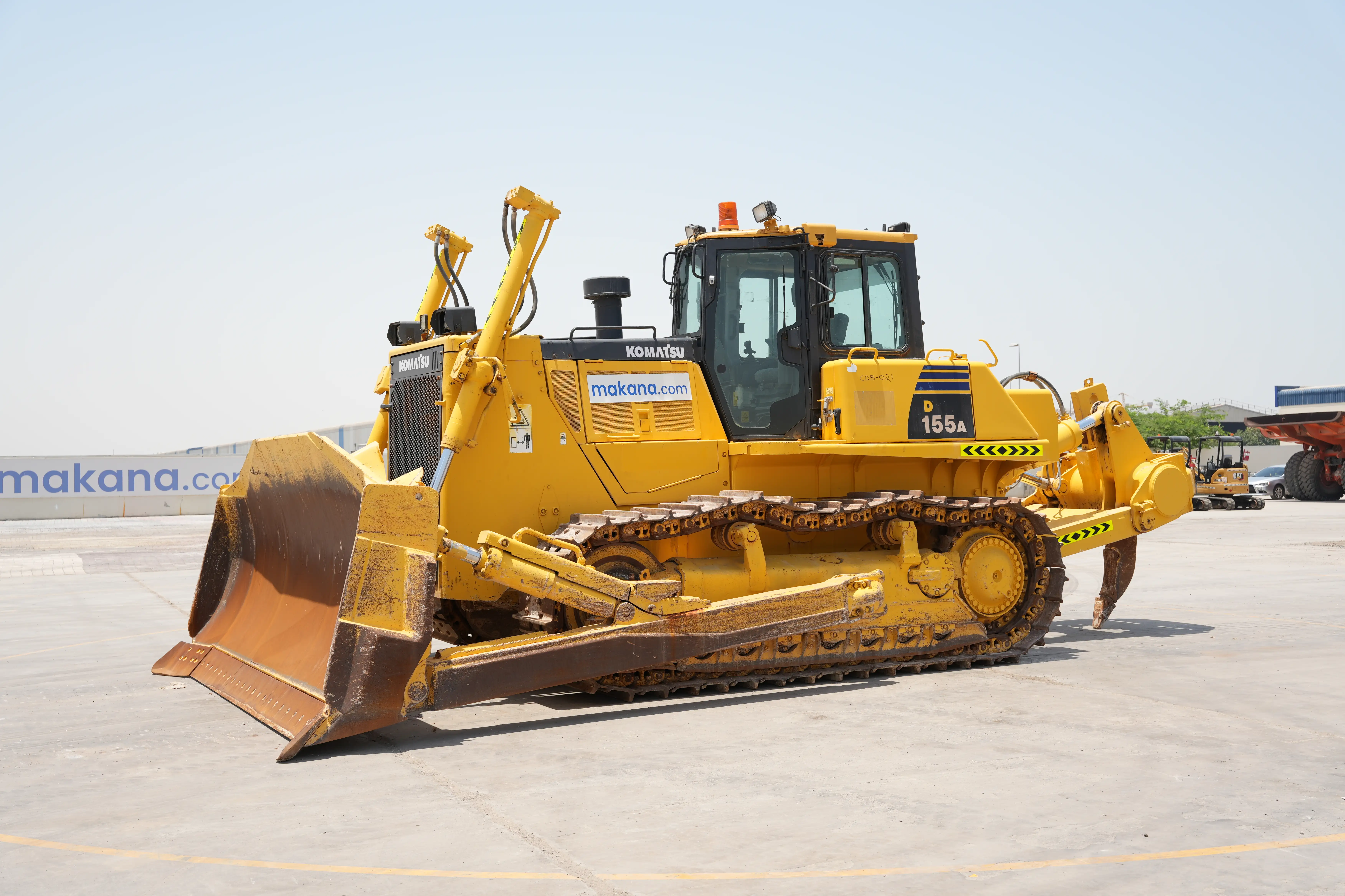 Product-Komatsu D155A-6 crawler dozer-exterior