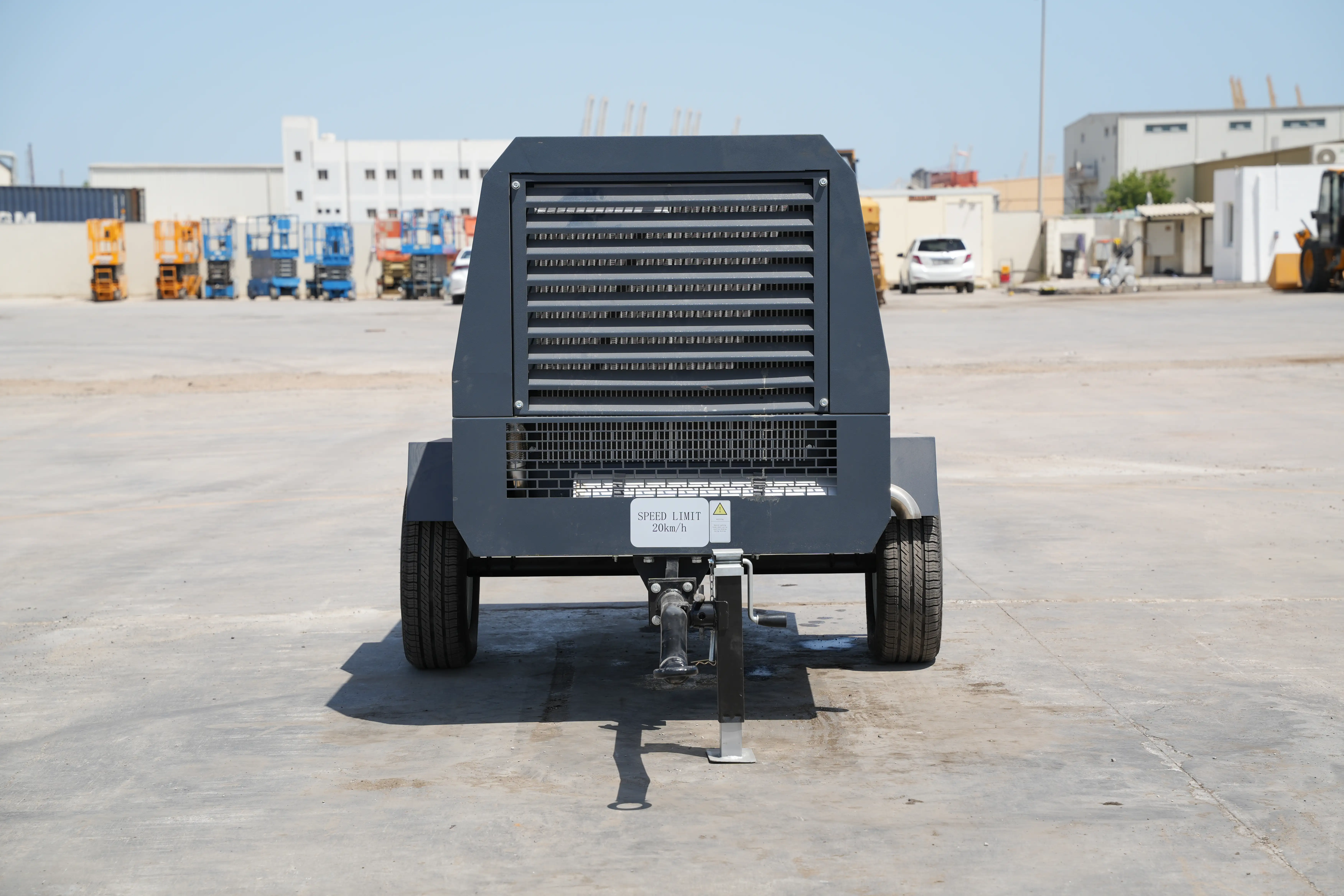 Product-Blurbly BCS250-8 air compressor-exterior