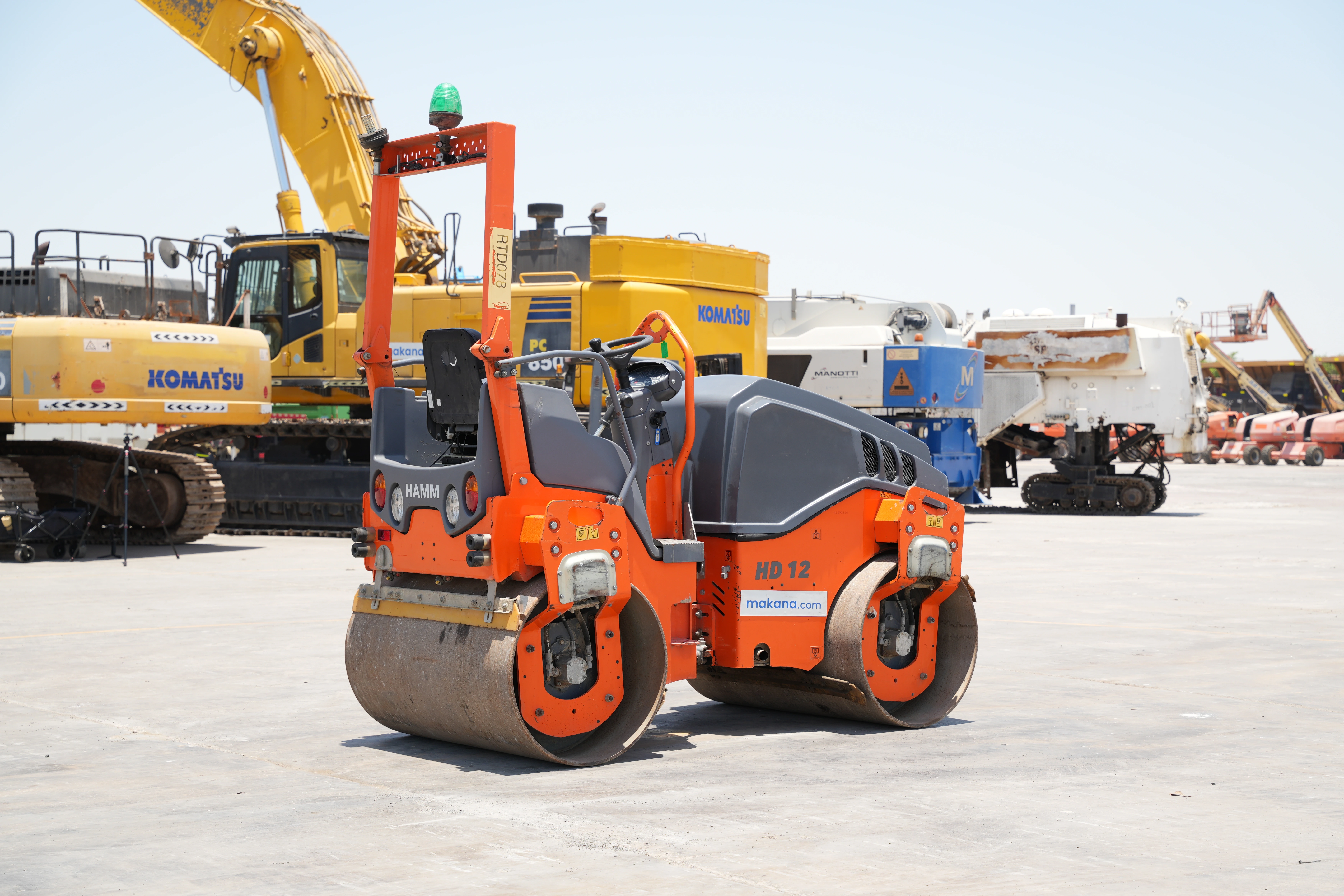 Product-Hamm HD 12 VV tandem roller-exterior