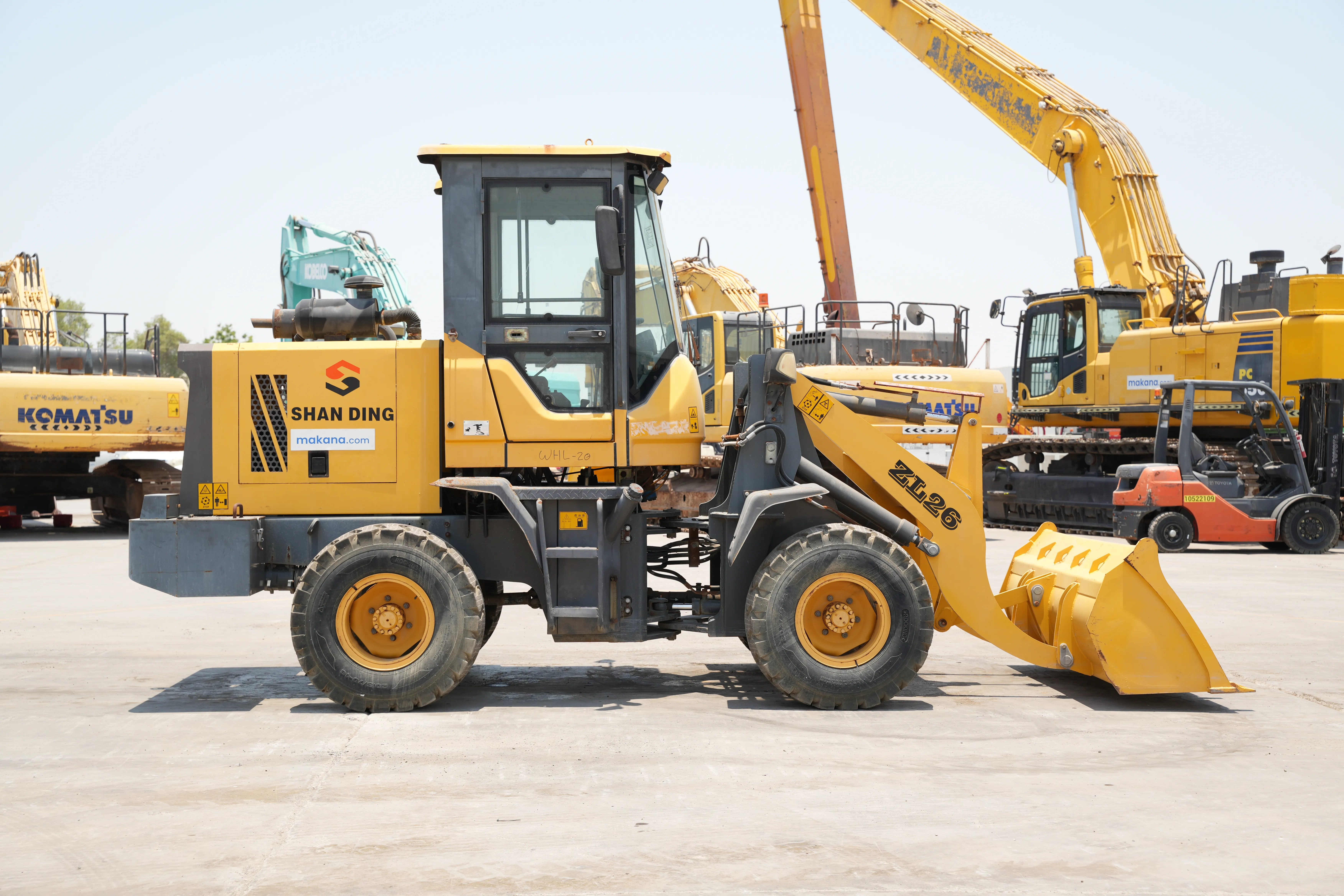 Product-Shanding ZL26 wheel loader-exterior