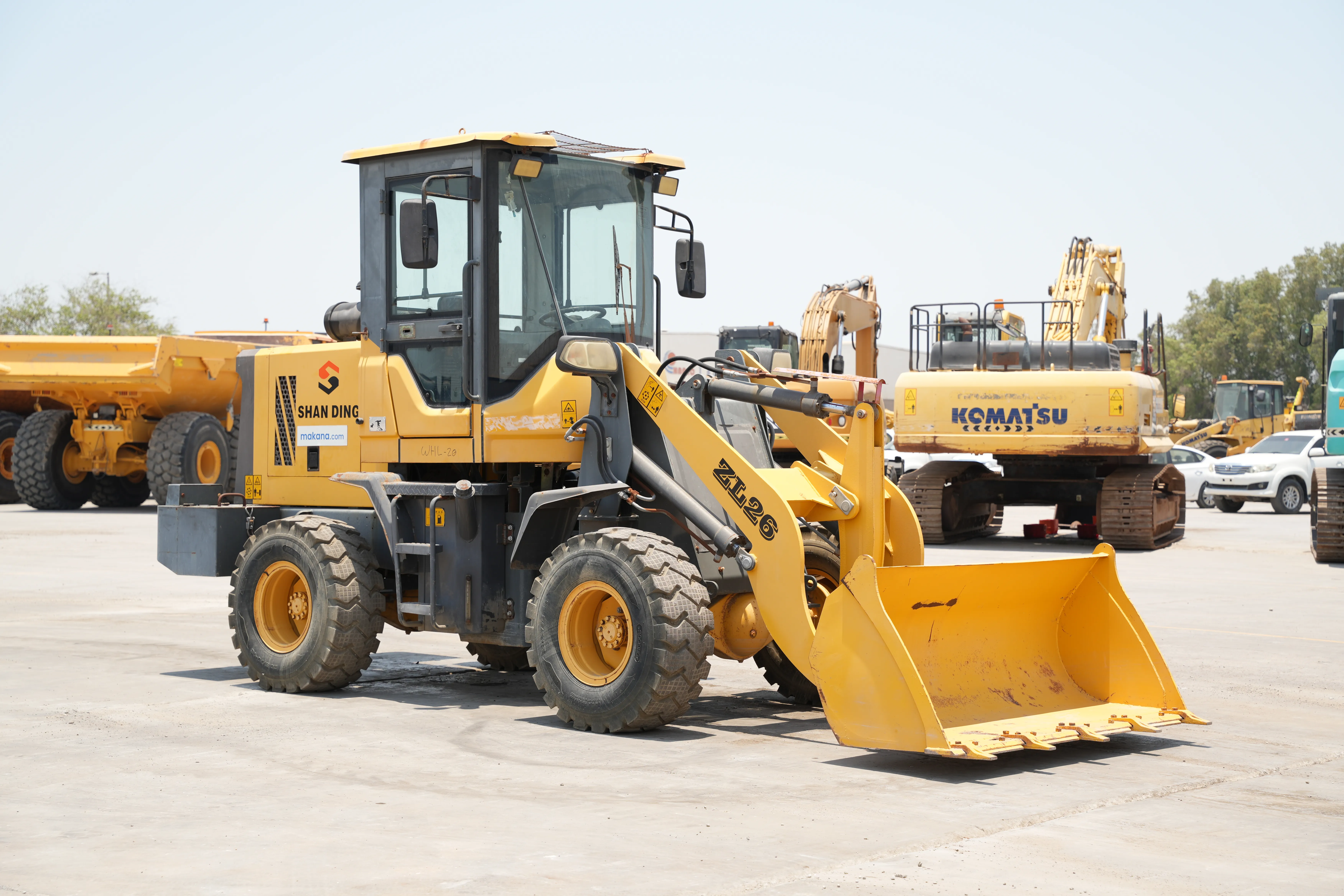 Product-Shanding ZL26 wheel loader-exterior