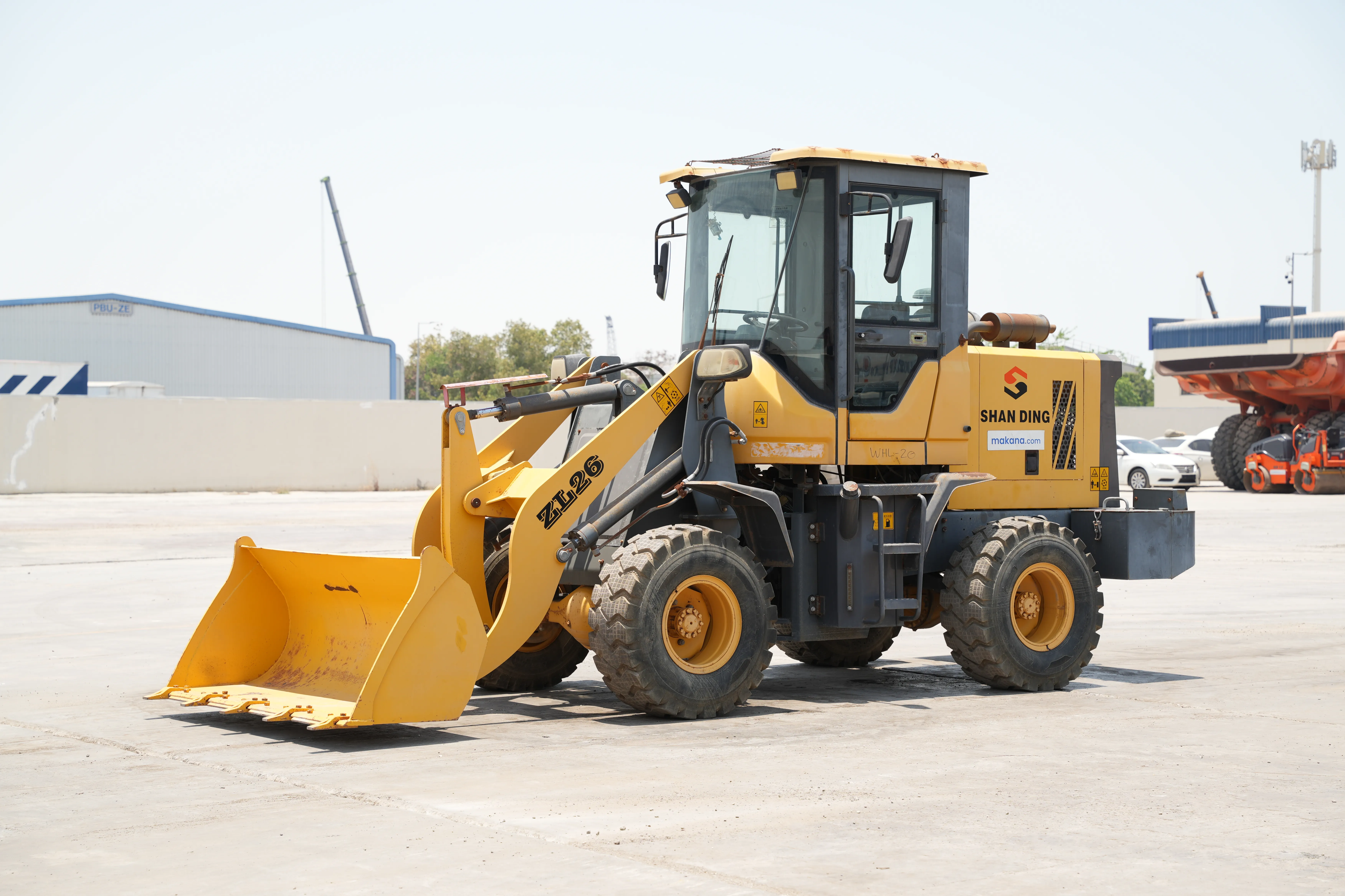 Product-Shanding ZL26 wheel loader-exterior