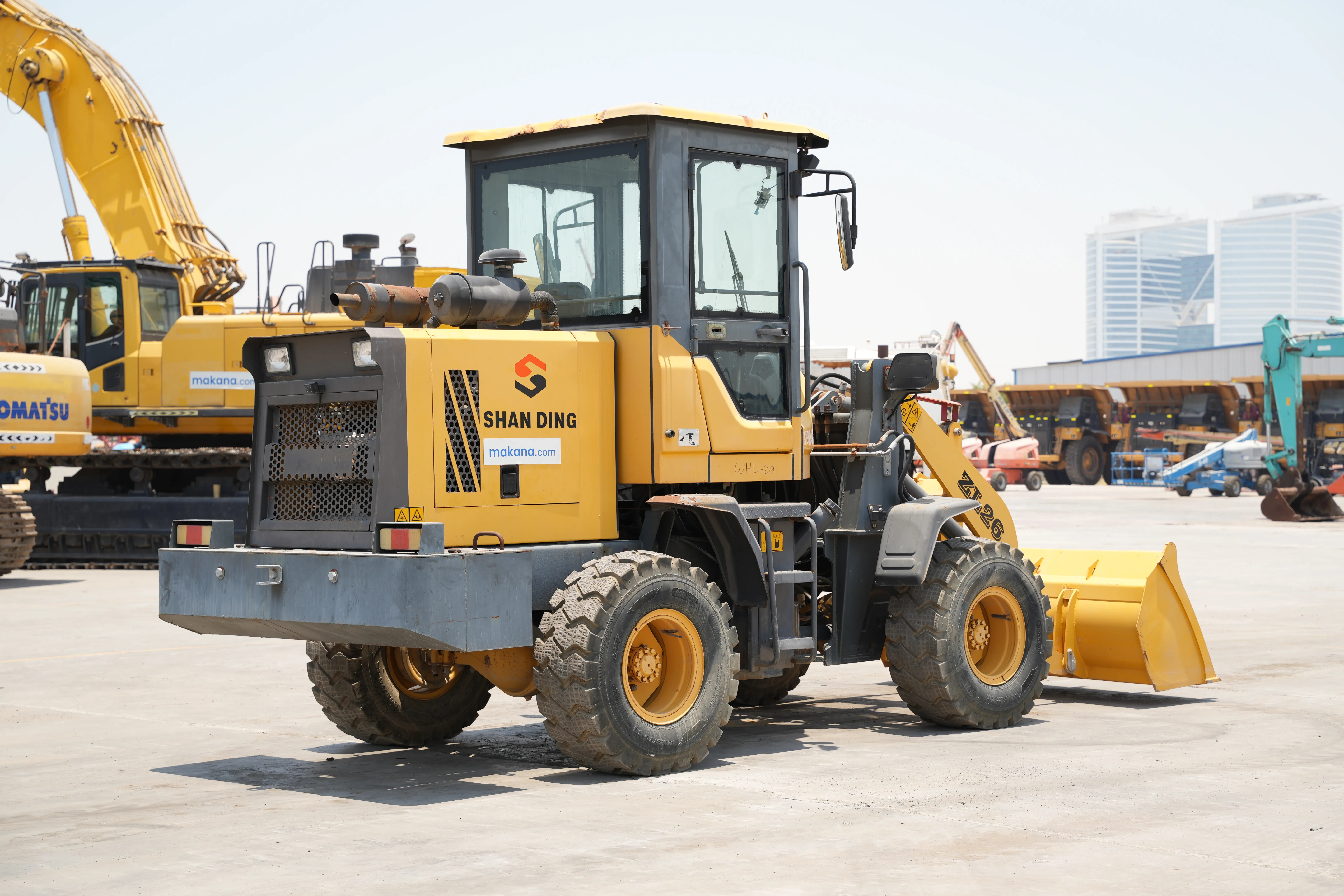 Product-Shanding ZL26 wheel loader-exterior
