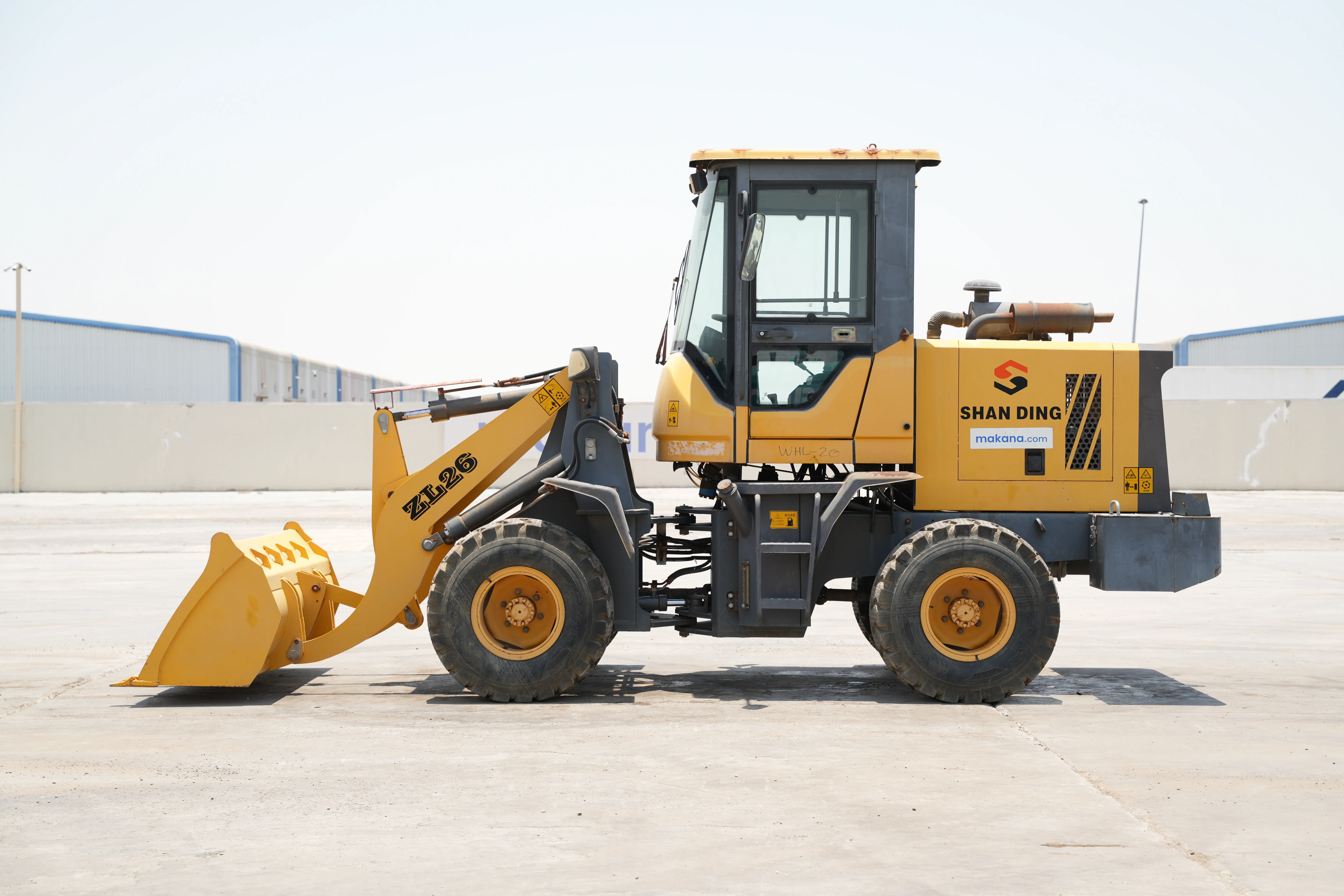 Product-Shanding ZL26 wheel loader-exterior