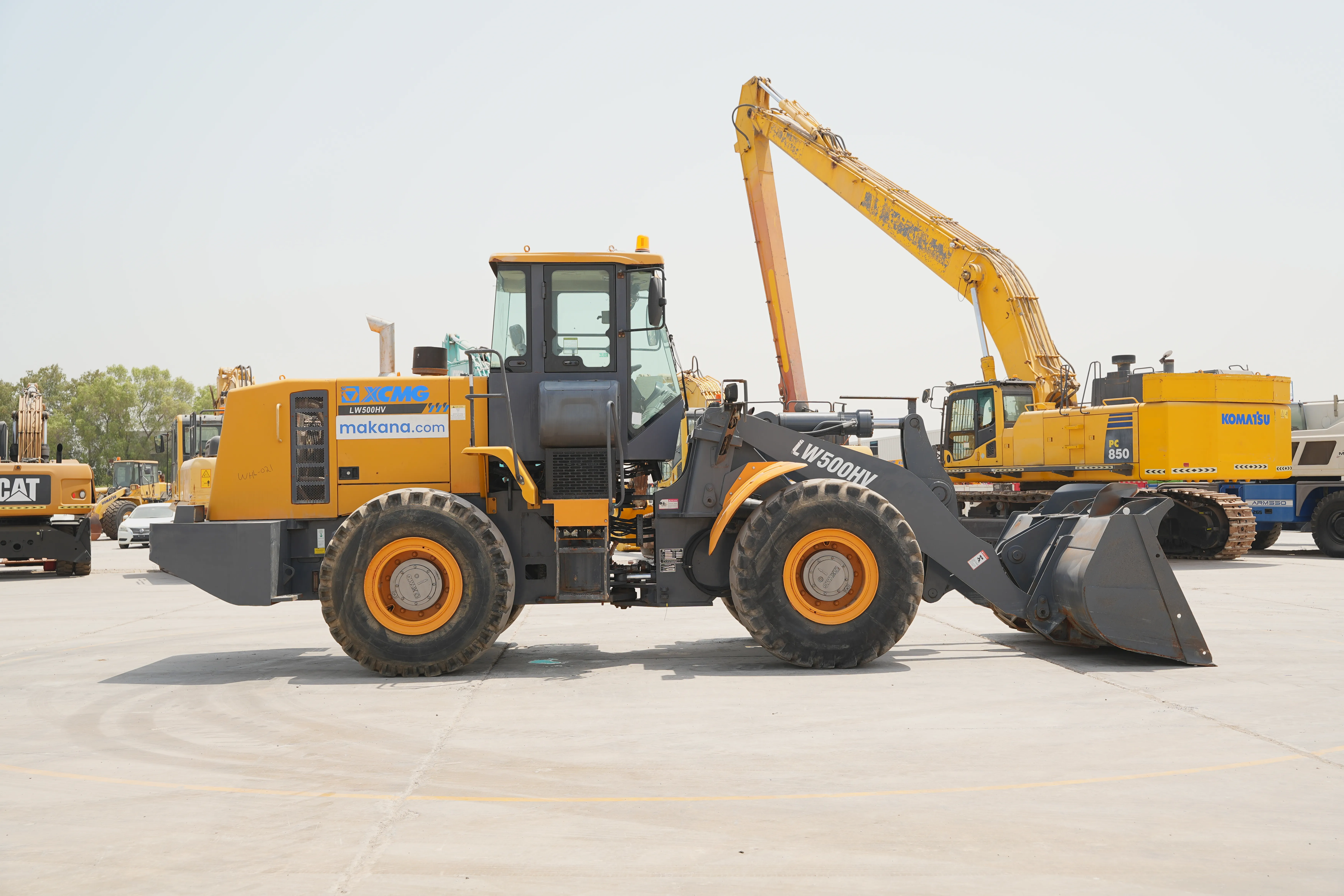 Product-XCMG LW500HV wheel loader-exterior