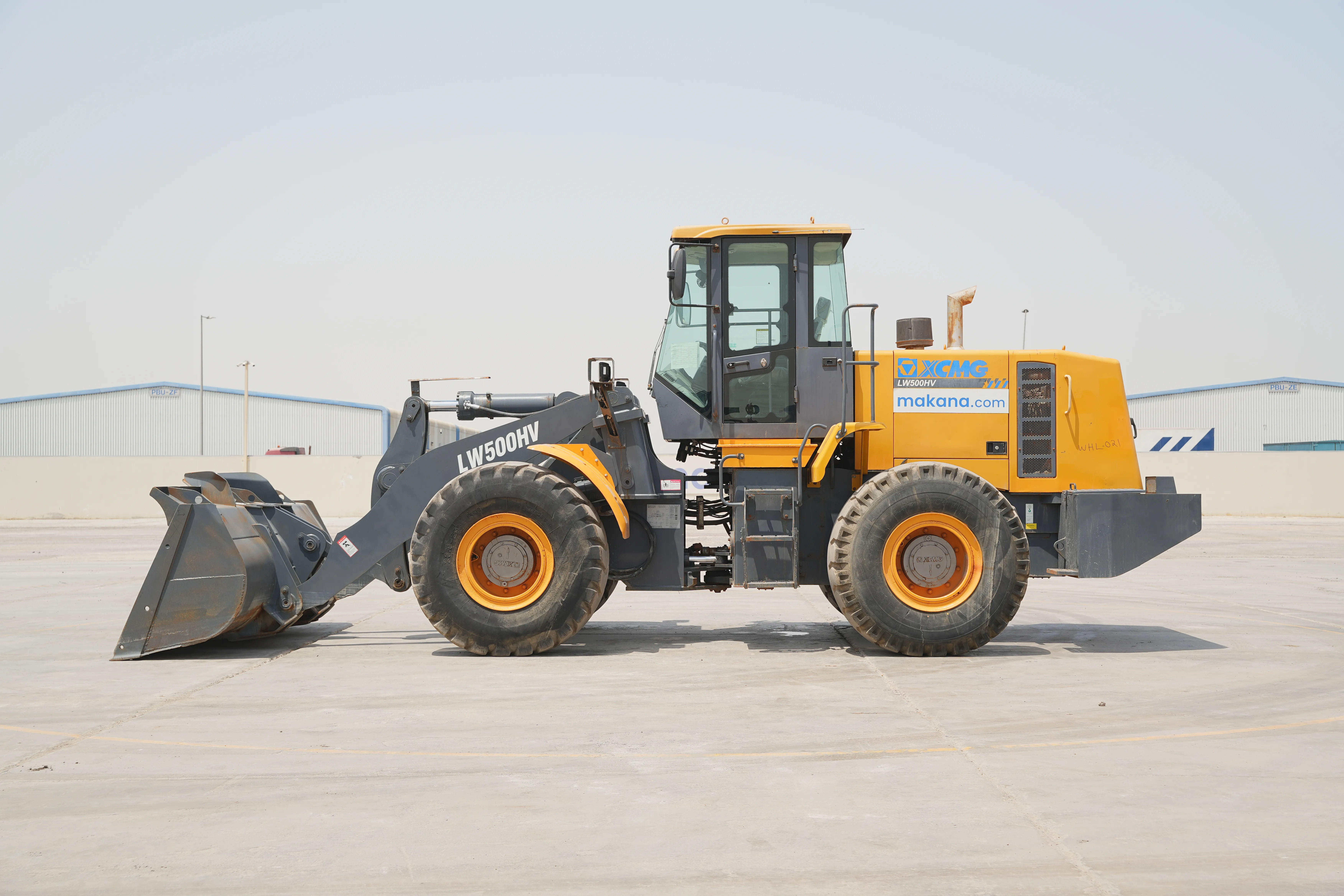 Product-XCMG LW500HV wheel loader-exterior