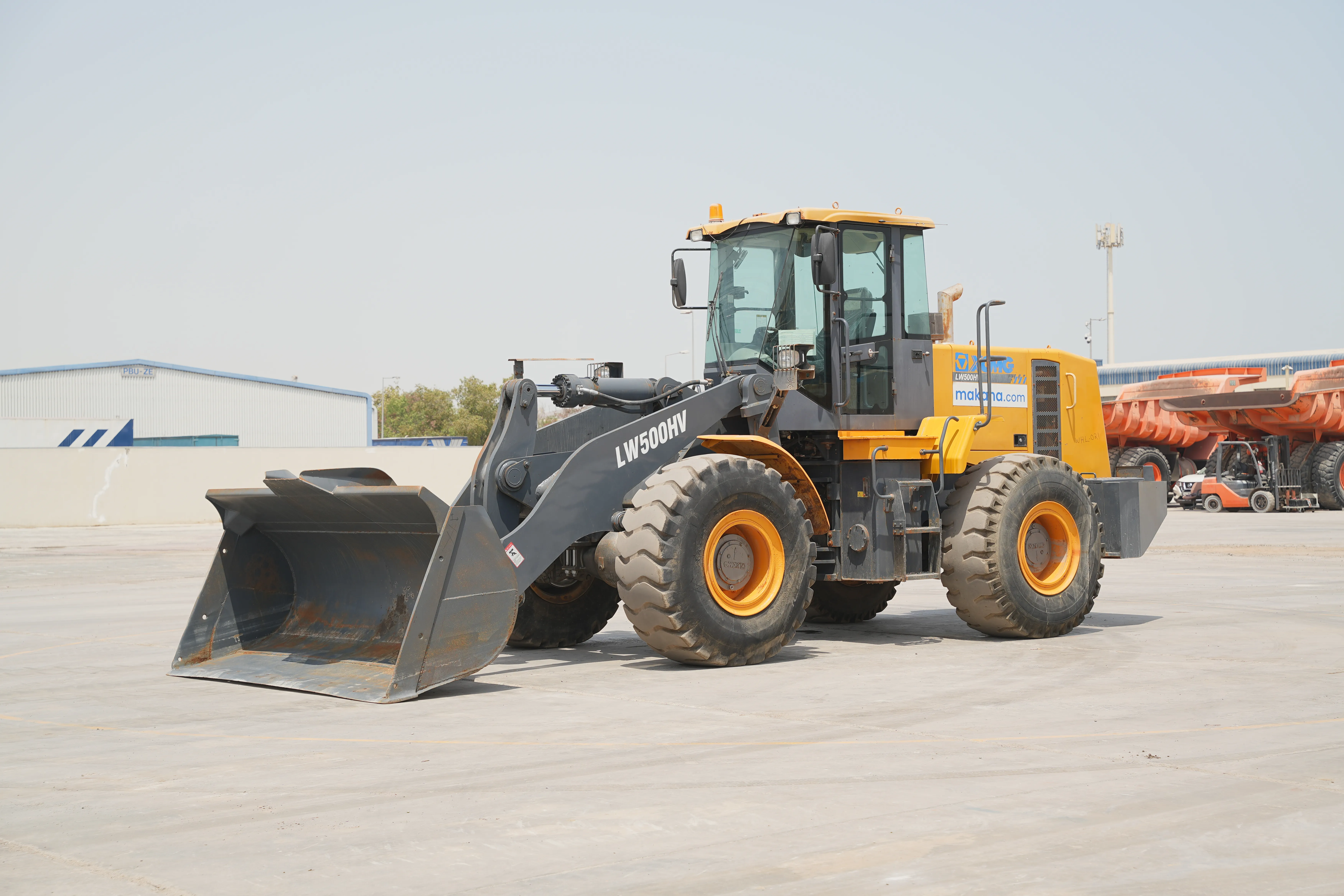 Product-XCMG LW500HV wheel loader-exterior