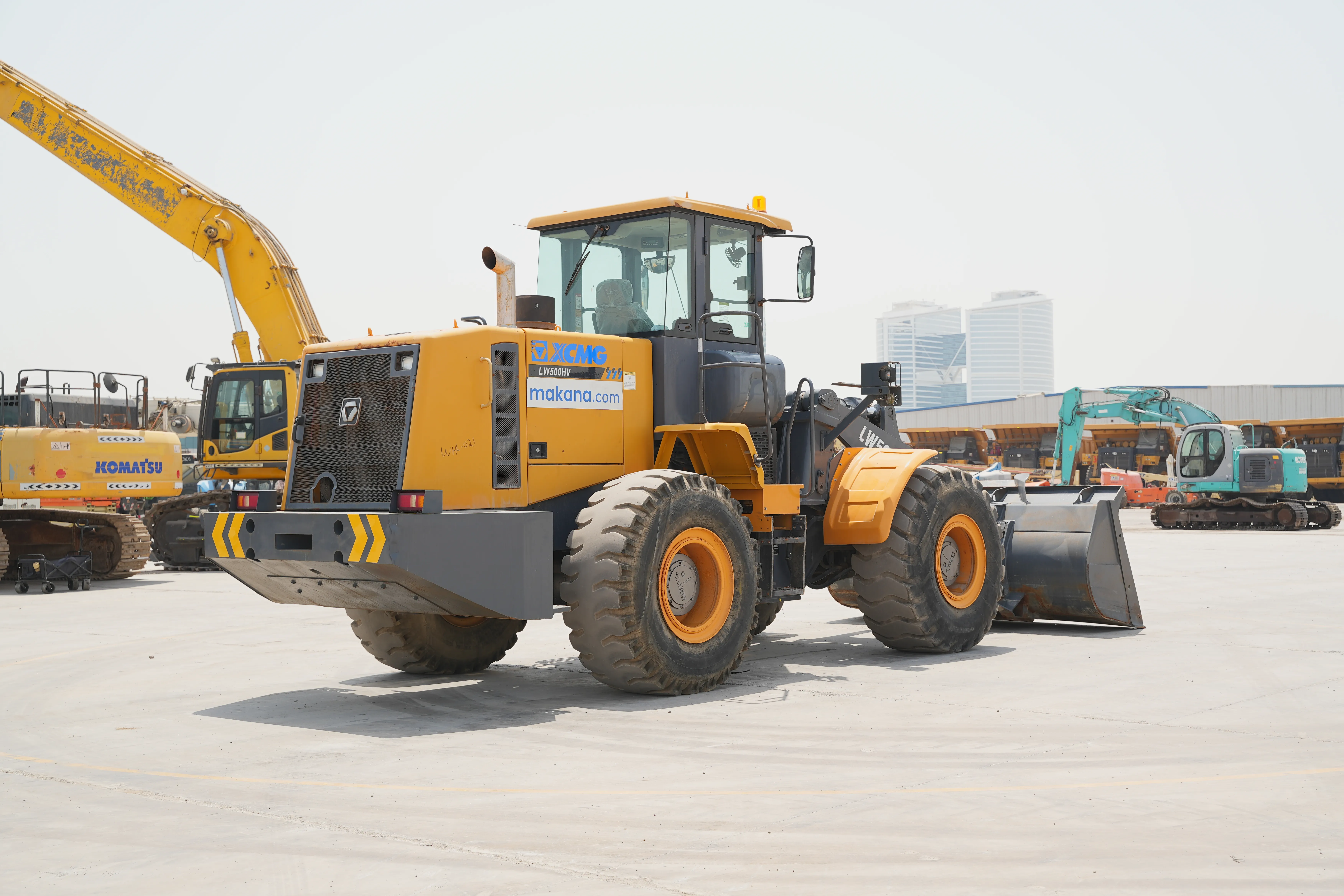 Product-XCMG LW500HV wheel loader-exterior