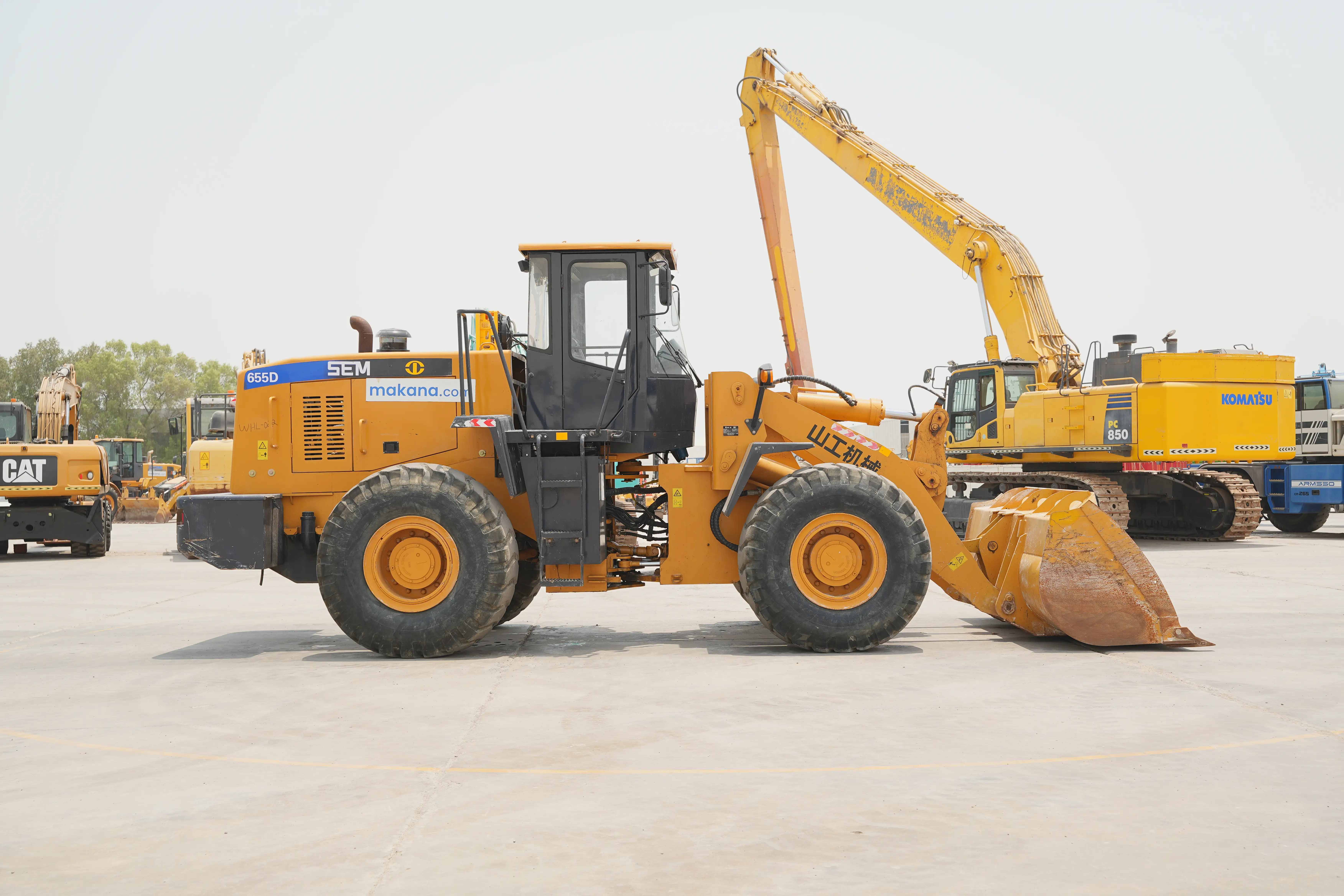 Product-SEM 655D wheel loader-exterior