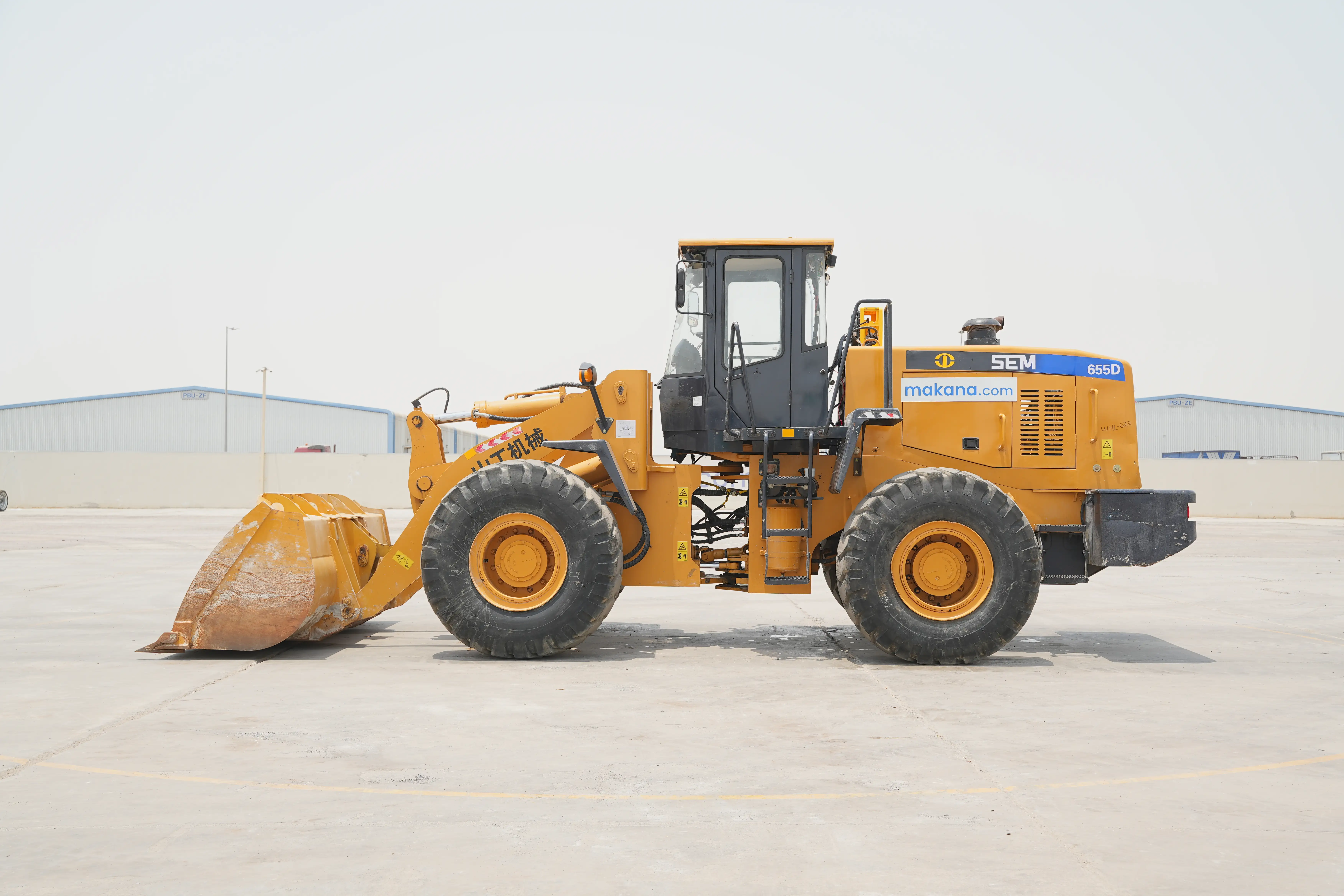 Product-SEM 655D wheel loader-exterior