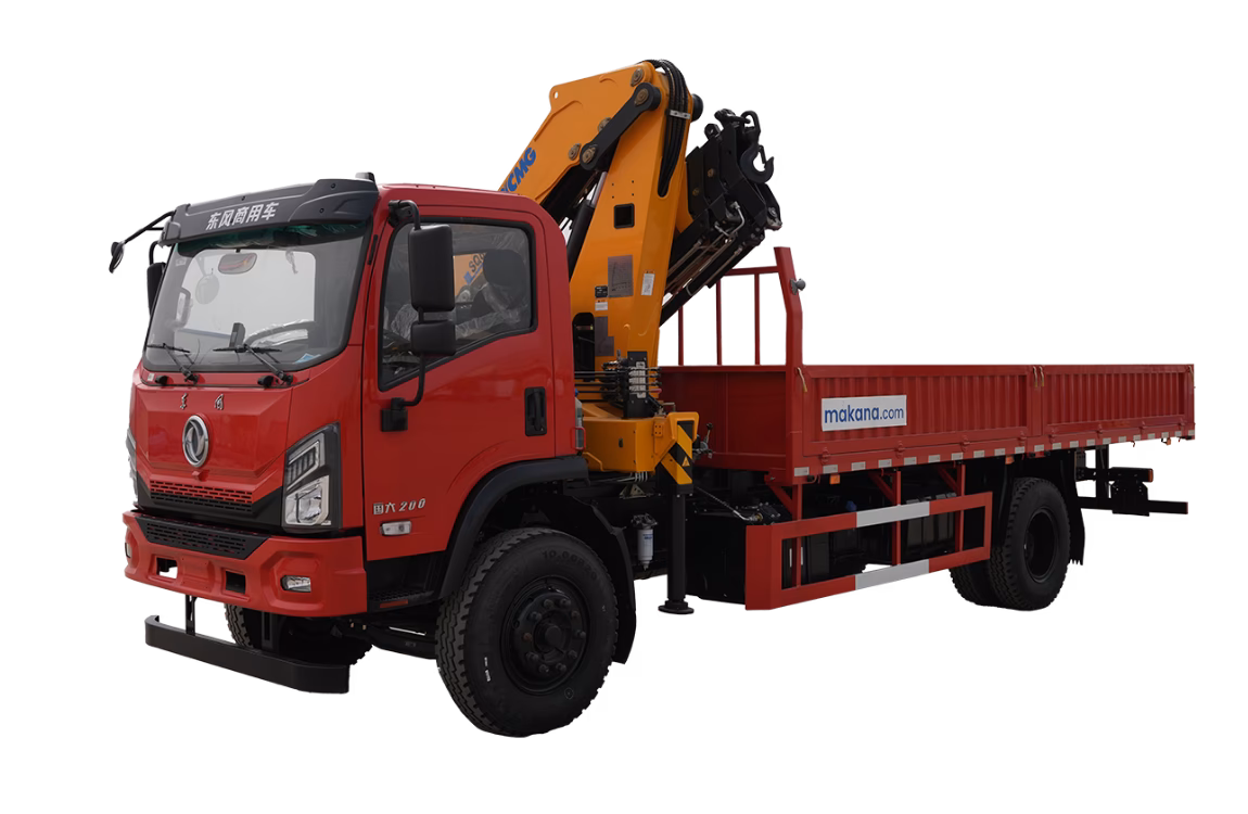 2026 XCMG SQ8ZK3Q boom crane on Dongfeng 4x2 truckcover image