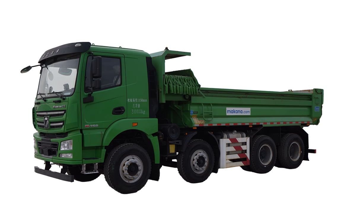 2021 XCMG Hanvan G5 8x4 tipper truckcover image