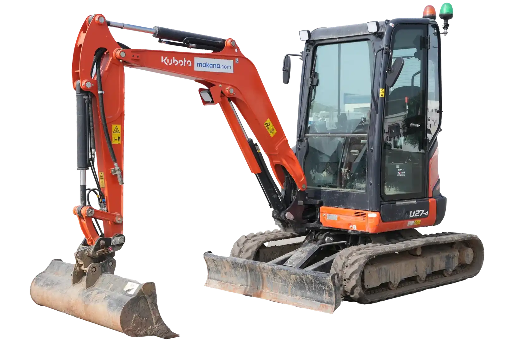2025 Kubota U27-4 mini excavator cover image