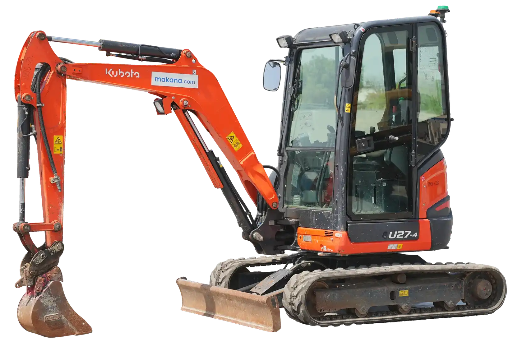 2024 Kubota U27-4 mini excavator cover image