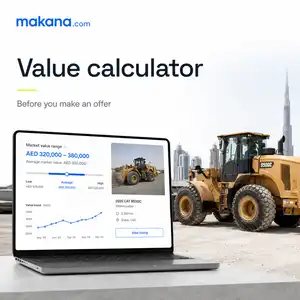 How to know heavy equipment prices: use Makana’s value calculator