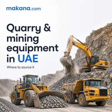 Quarry and mining equipment for sale in UAE: where to source it