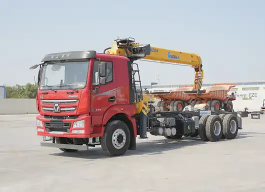 ما هي شاحنة HIAB؟ شرح الكرينات المحمولة على الشاحنات من 10 إلى 35 طن