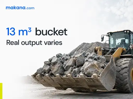 Why a 13 m³ Wheel Loader Bucket Does Not Always Move 13 m³