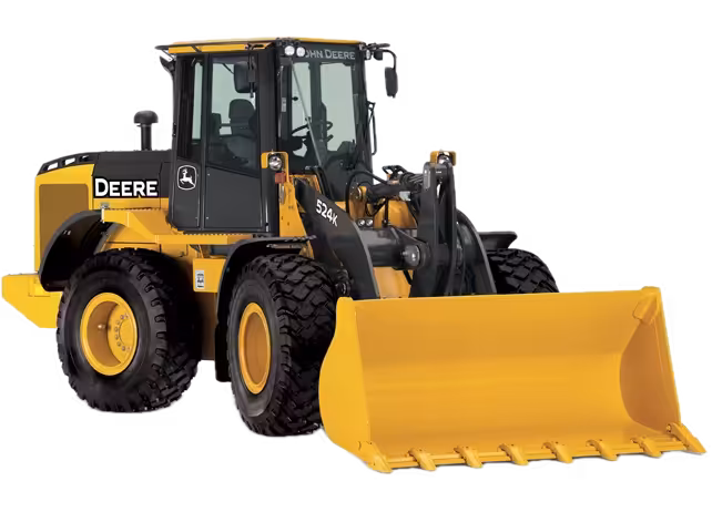 Generation-John Deere 524 Wheel loaders-cover