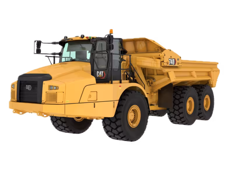 Generation-Cat 745 Articulated dump trucks-cover