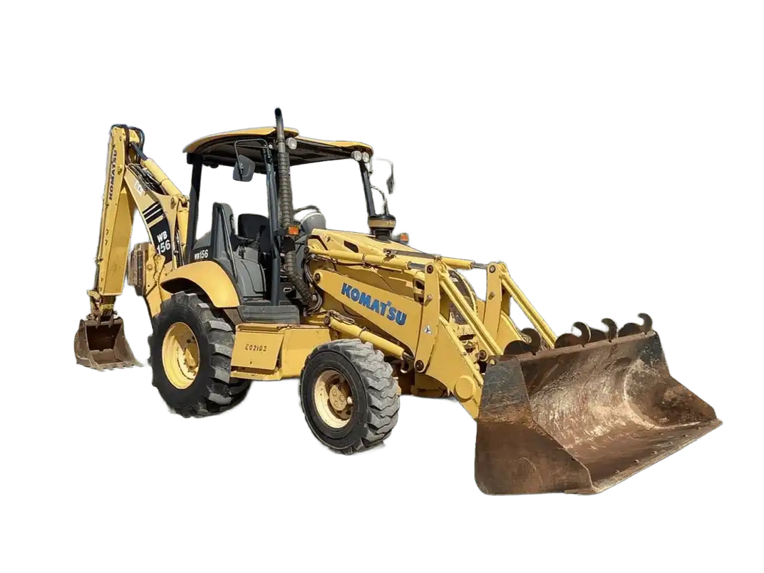 Generation-Komatsu WB156 Backhoe loaders-cover