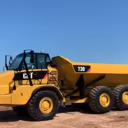 Generation-Cat 730 Articulated dump trucks-video